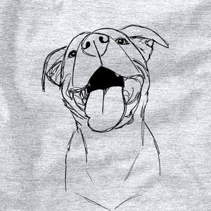 Doodled Charlie the American Staffordshire/ Catahoula Mix