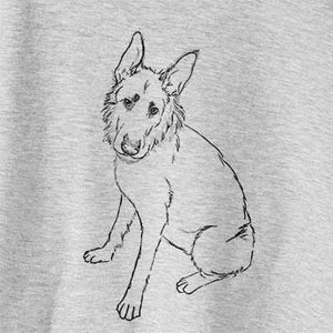 Doodled Mer the Irish Wolfhound German Shepherd Mix
