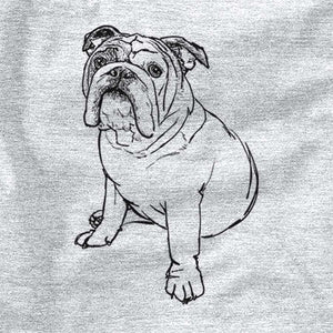 Doodled Yogi the English Bulldog