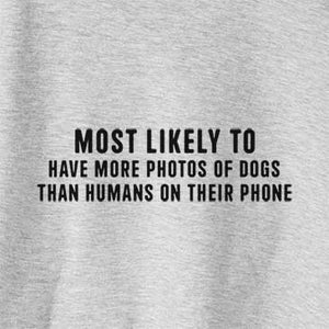 Most Likely to Have More Photos of Dogs than Humans on their Phone