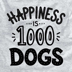 Happiness is 1000 Dogs