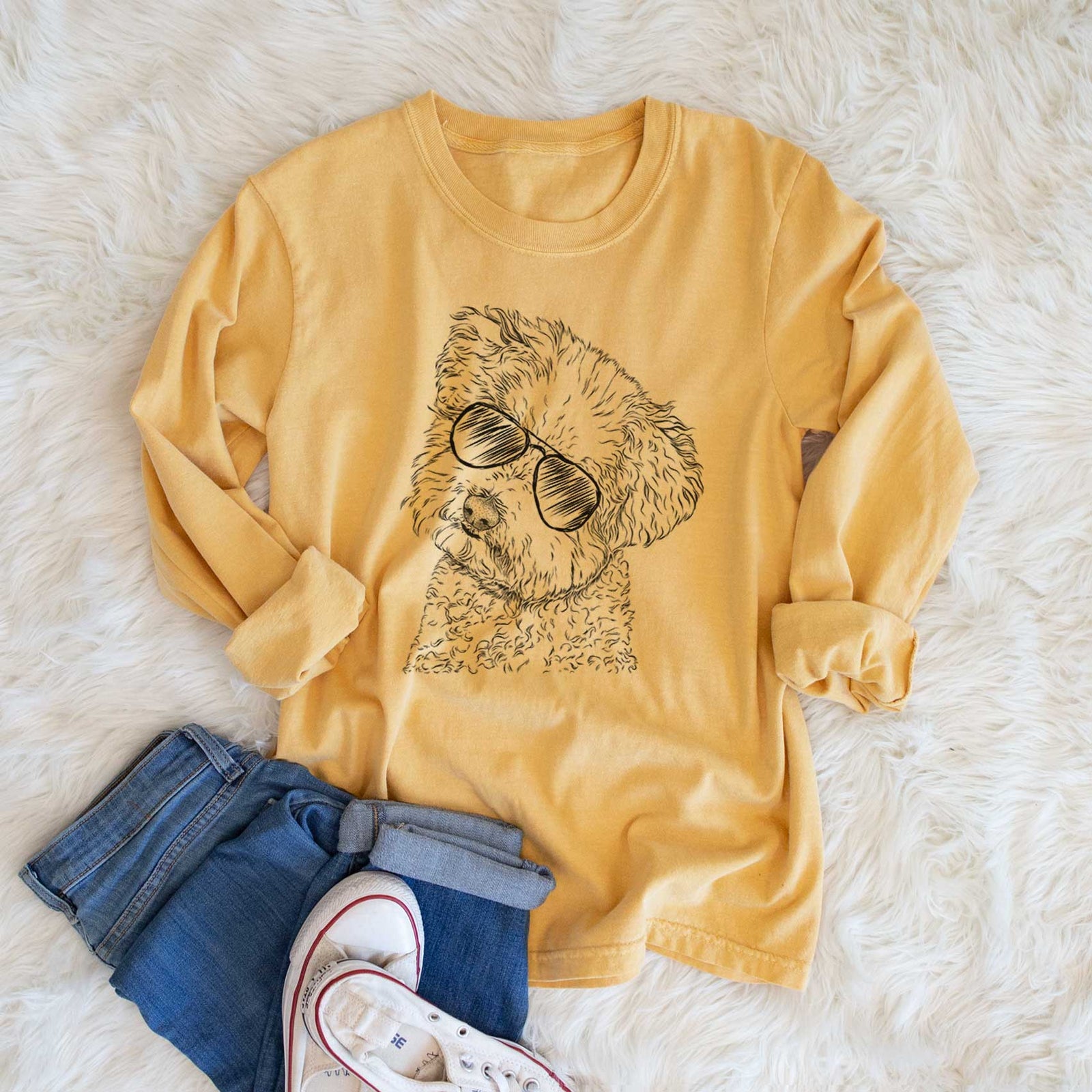 Aviator Bento the Bolognese - Men's Heavyweight 100% Cotton Long Sleeve