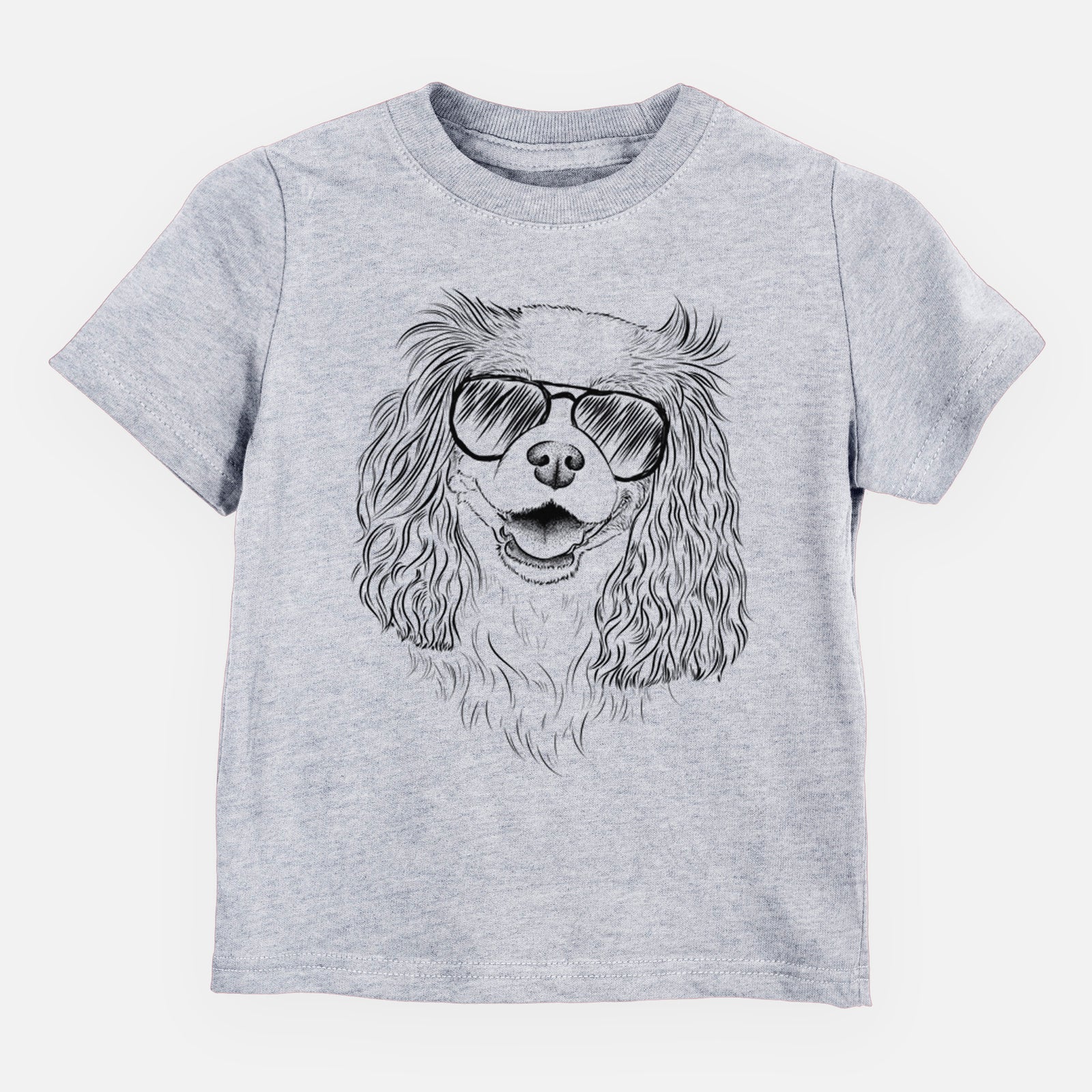 Aviator Halley Comet the Cavalier King Charles Spaniel - Kids/Youth/Toddler Shirt