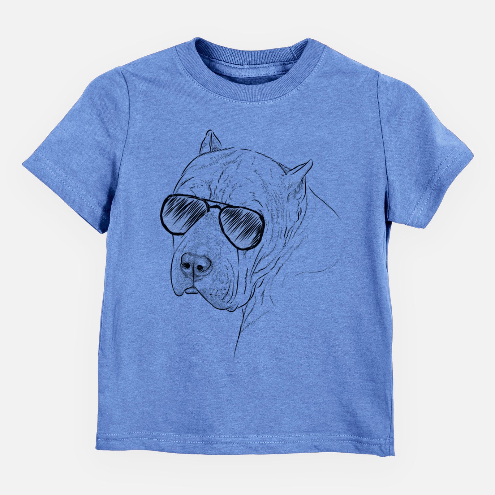 Aviator Precious the Staffordshire Terrier - Kids/Youth/Toddler Shirt