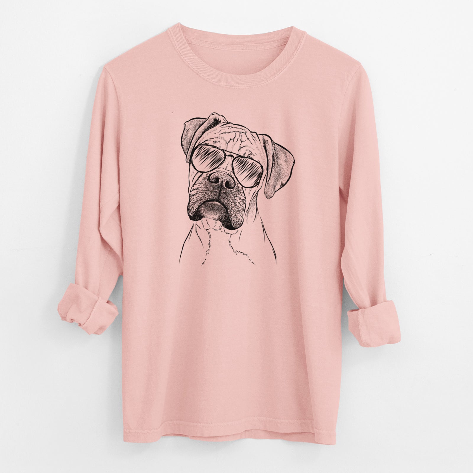Aviator Reuby the Boxer - Men's Heavyweight 100% Cotton Long Sleeve