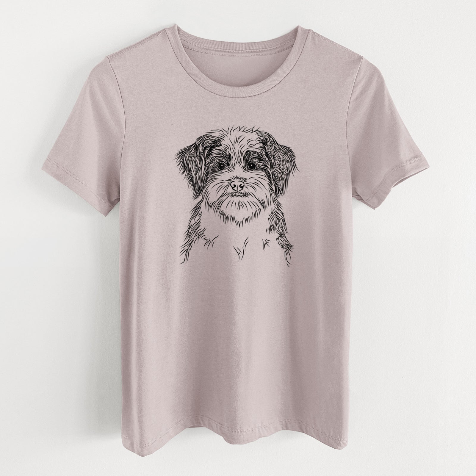 Bare Asa the Havanese - Women's Lightweight Relaxed Fit 100% Cotton Crewneck