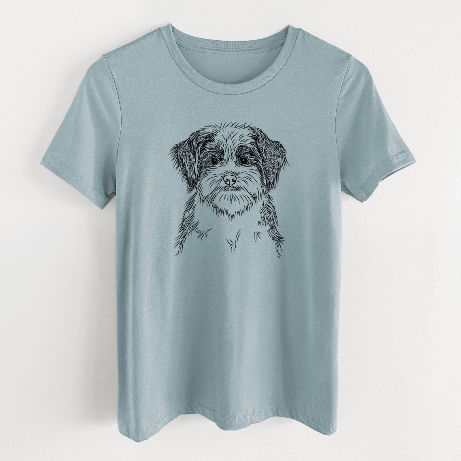 Bare Asa the Havanese - Women's Lightweight Relaxed Fit 100% Cotton Crewneck