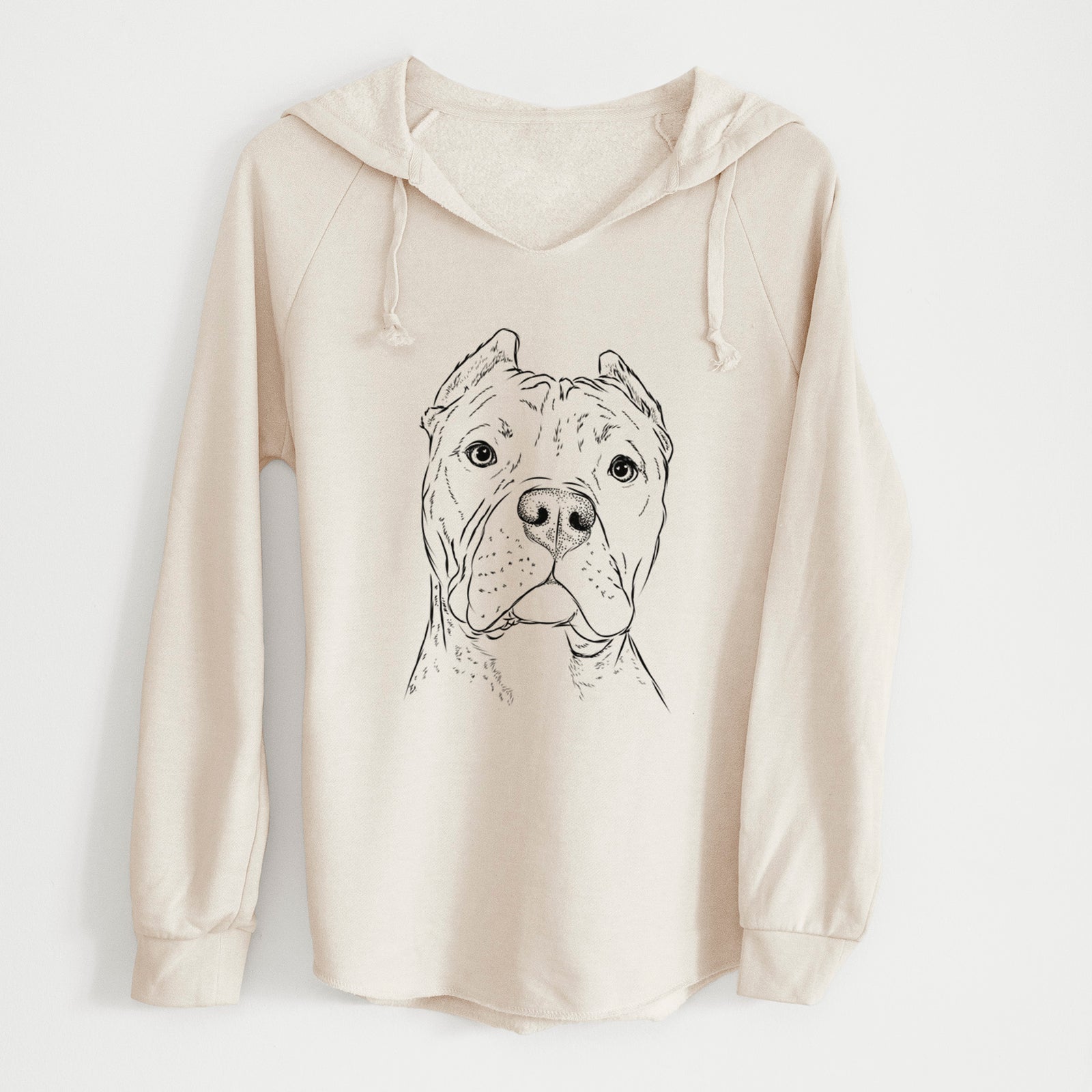 Bare Bam Bam the Pitbull - Cali Wave Hooded Sweatshirt