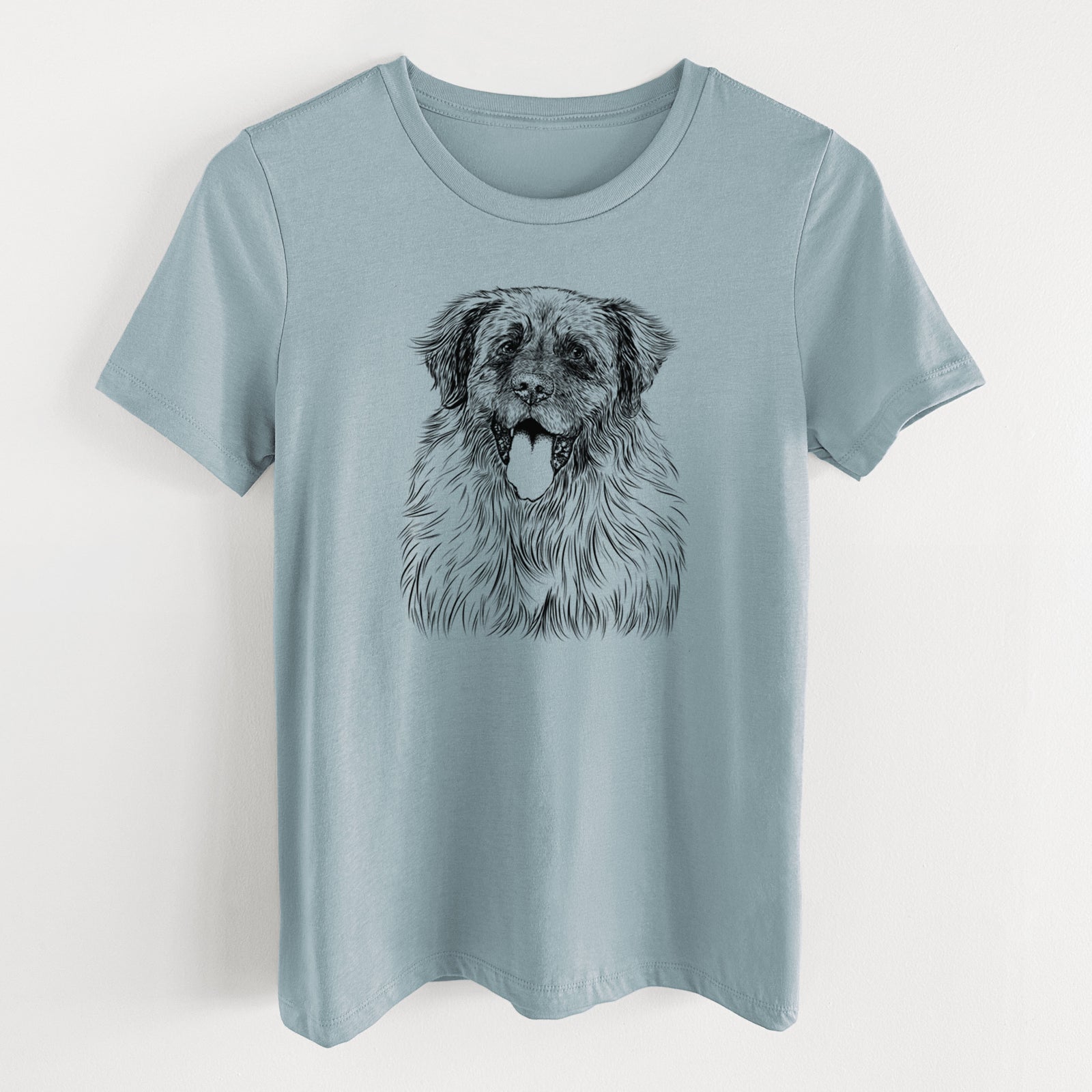 Bare Bamboo the Leonberger - Women's Lightweight Relaxed Fit 100% Cotton Crewneck