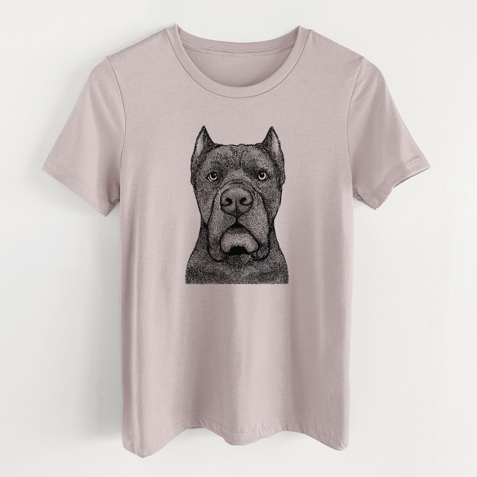 Bare Bruno the Cane Corso - Women's Lightweight Relaxed Fit 100% Cotton Crewneck