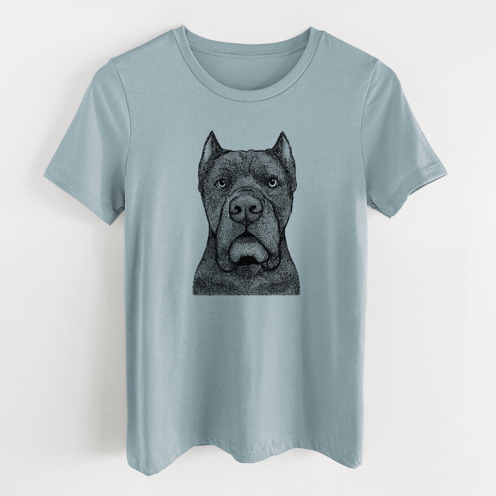 Bare Bruno the Cane Corso - Women's Lightweight Relaxed Fit 100% Cotton Crewneck