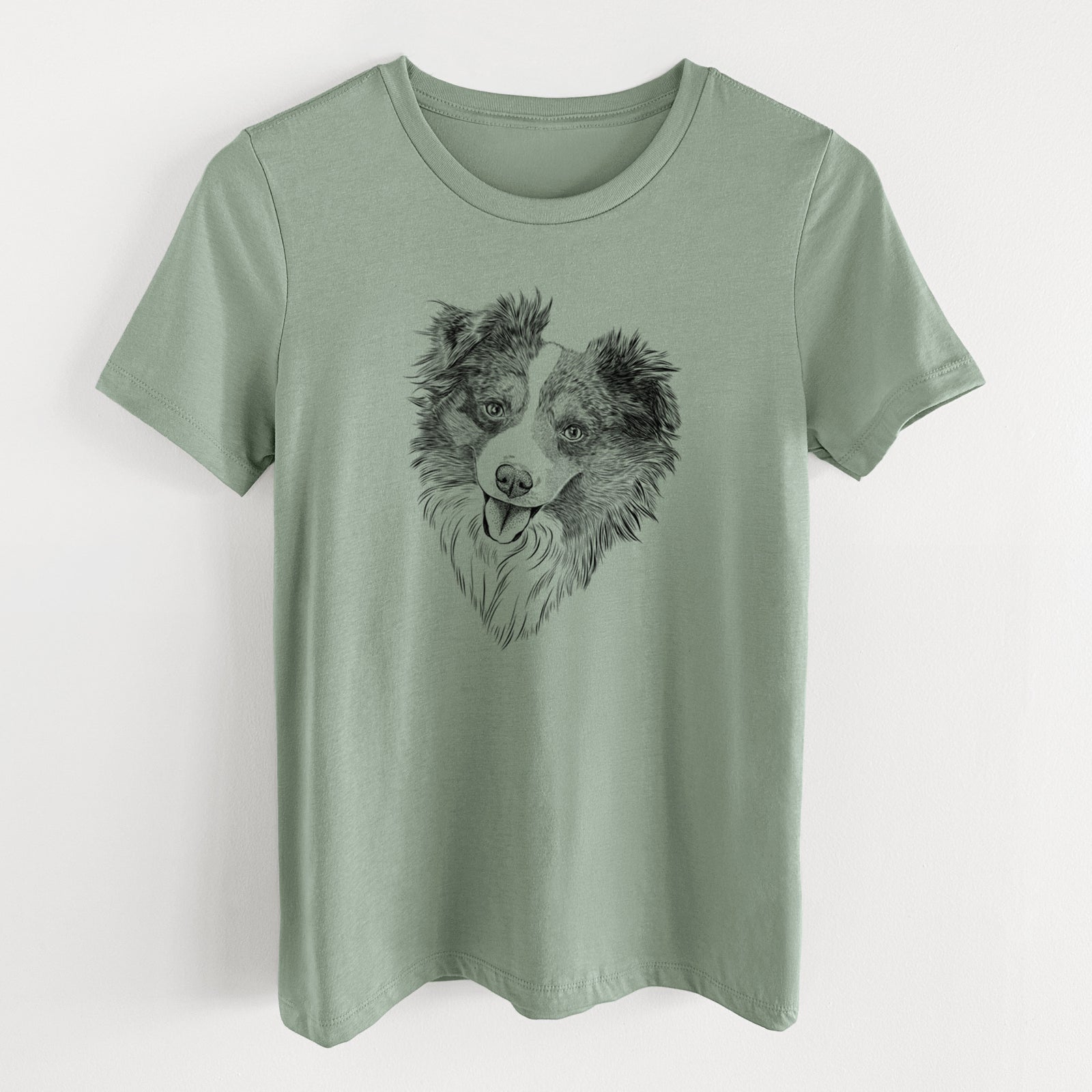 Bare Doc the Mini Aussie - Women's Lightweight Relaxed Fit 100% Cotton Crewneck
