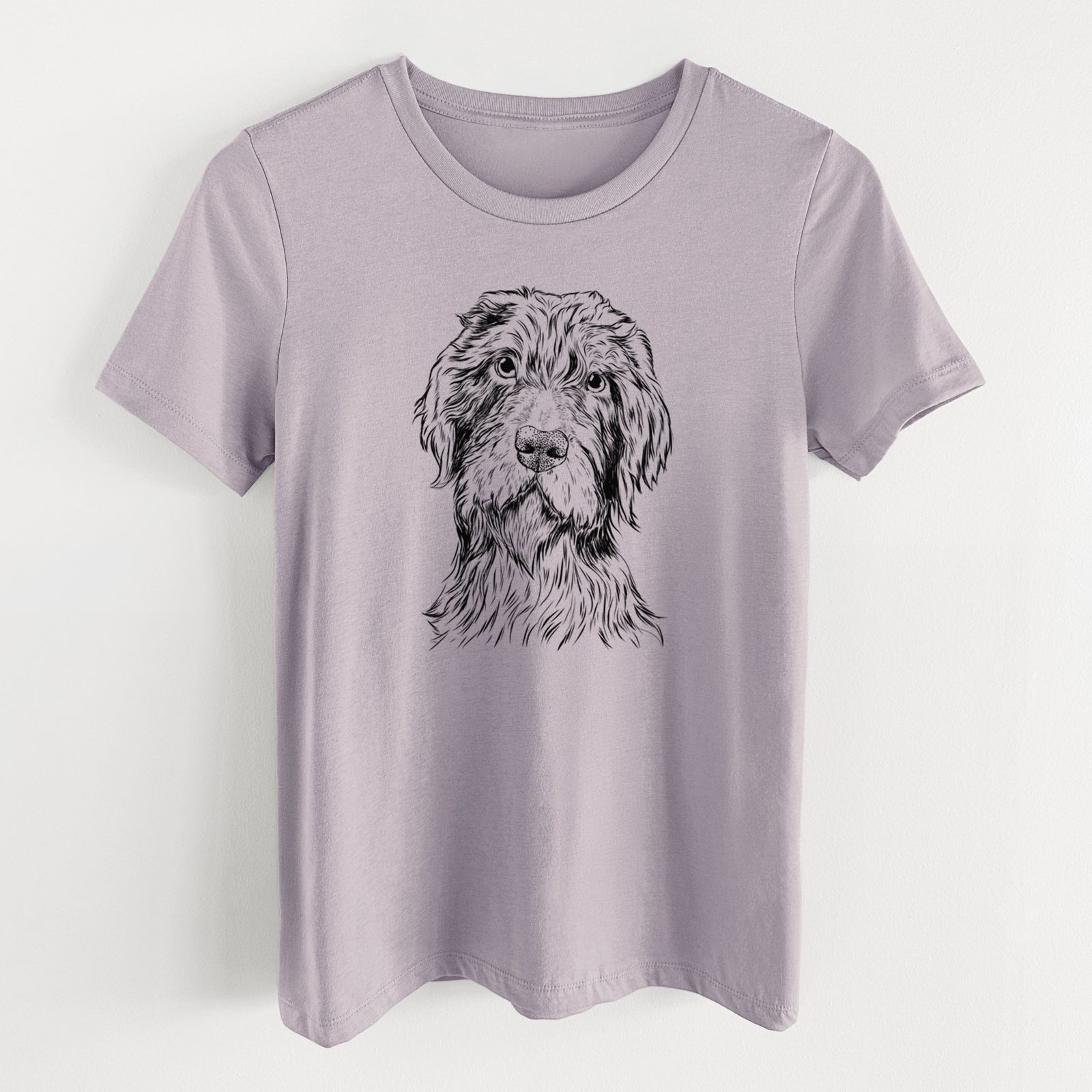 Bare Doc Holliday the Pudelpointer - Women's Lightweight Relaxed Fit 100% Cotton Crewneck