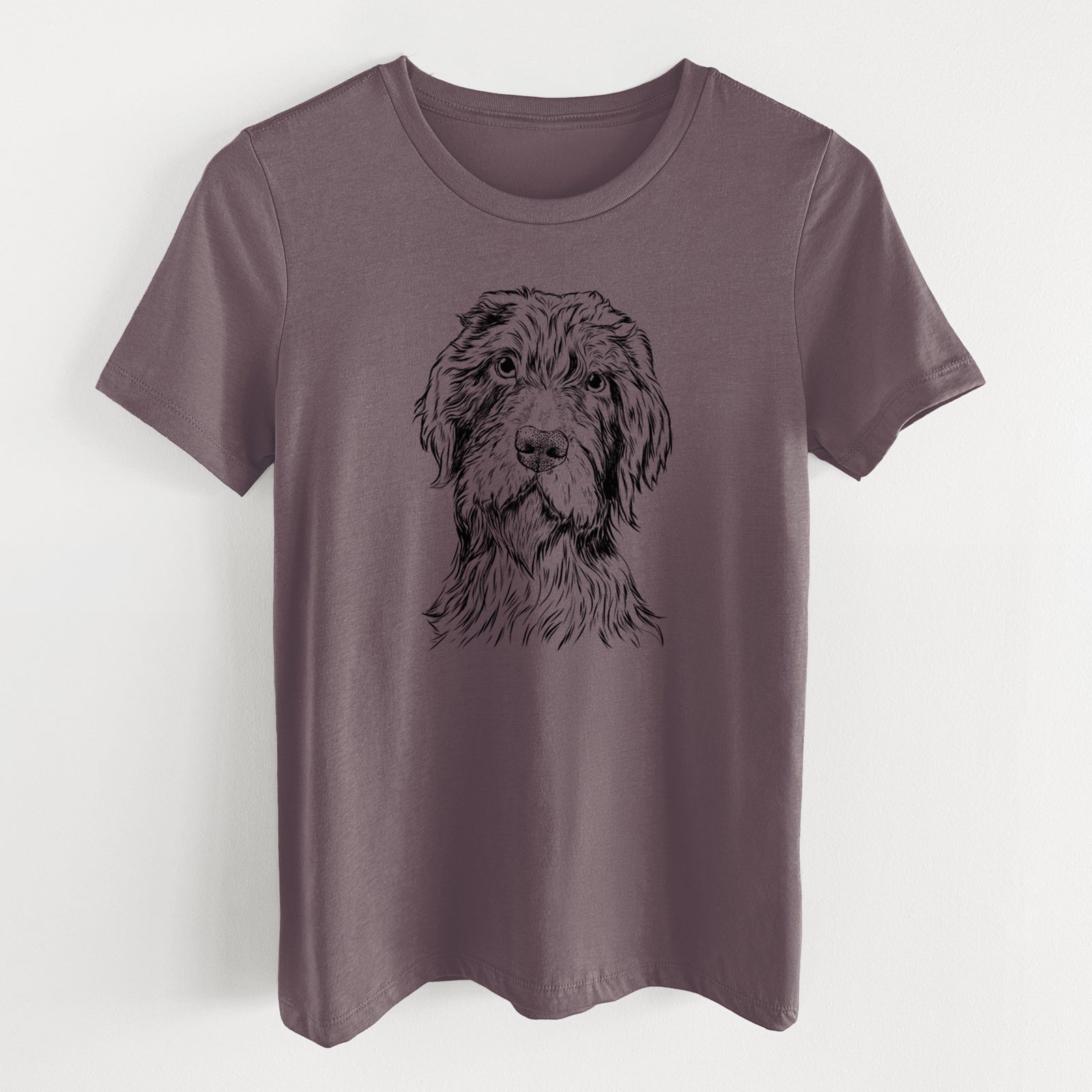 Bare Doc Holliday the Pudelpointer - Women's Lightweight Relaxed Fit 100% Cotton Crewneck