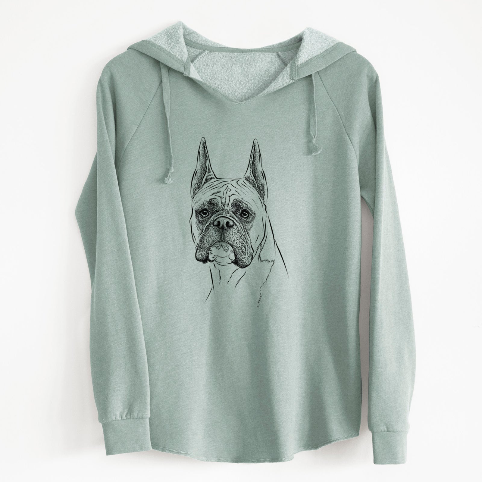 Bare Ezra the Boxer - Cali Wave Hooded Sweatshirt