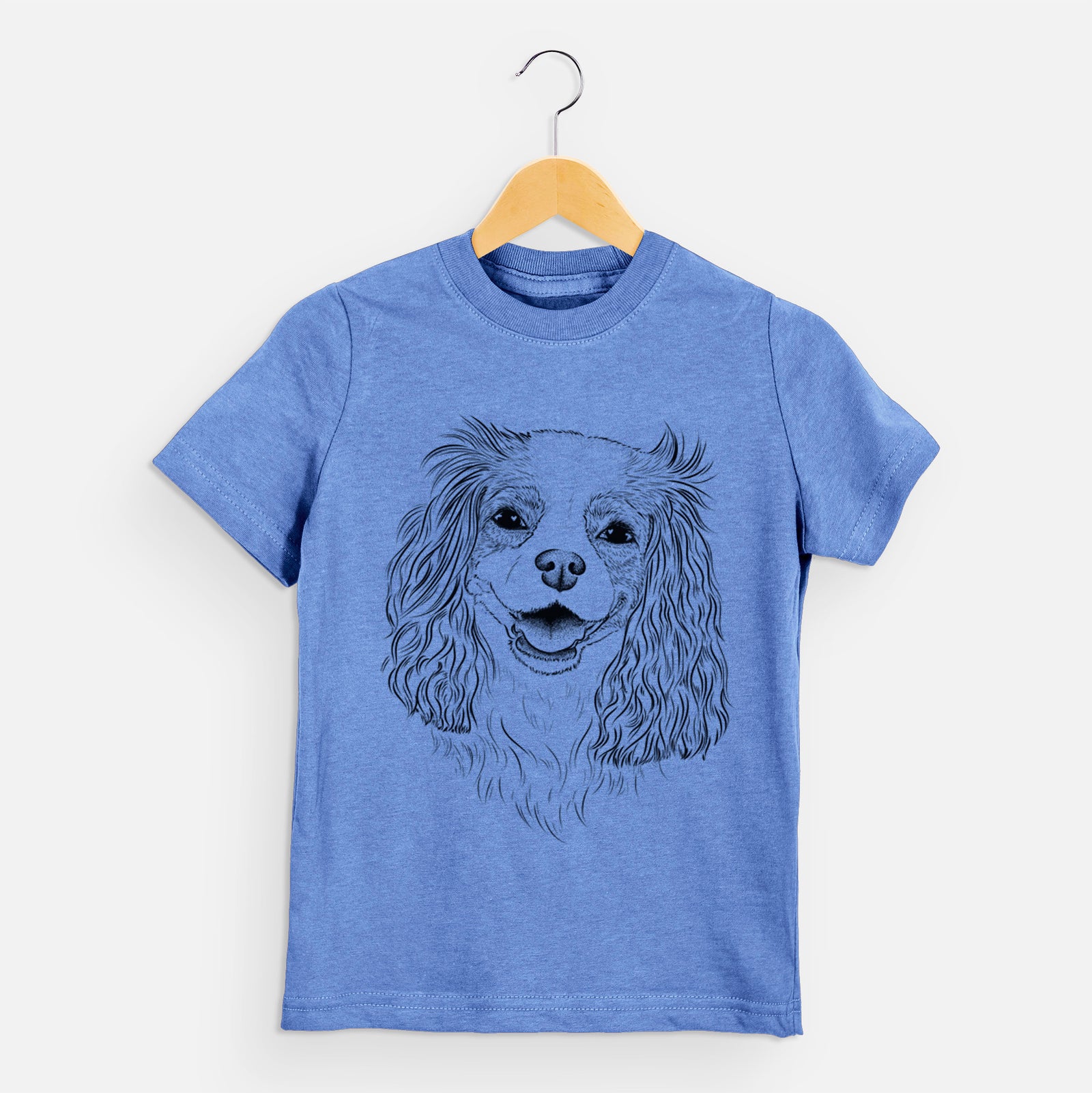 Bare Halley Comet the Cavalier King Charles Spaniel - Kids/Youth/Toddler Shirt