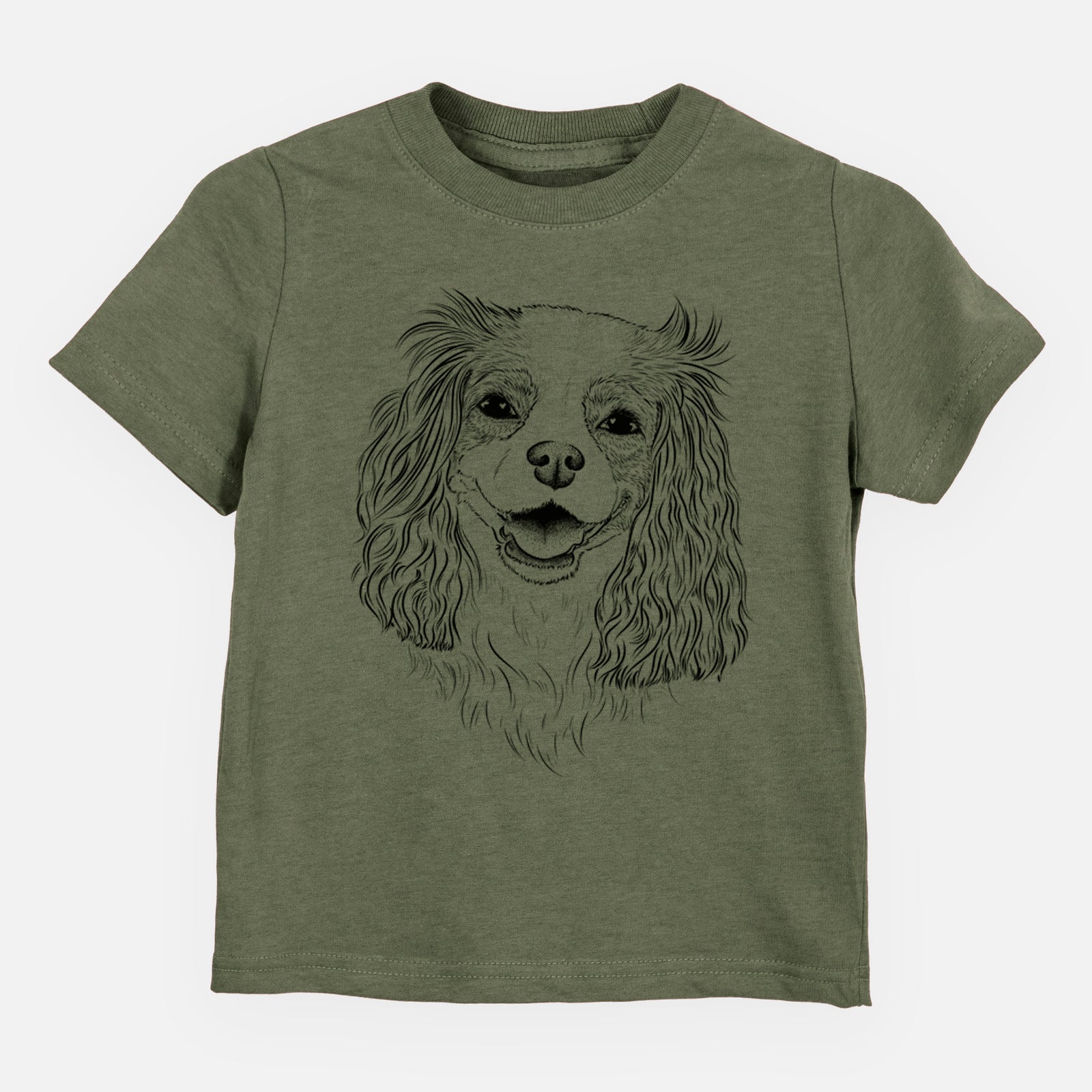 Bare Halley Comet the Cavalier King Charles Spaniel - Kids/Youth/Toddler Shirt