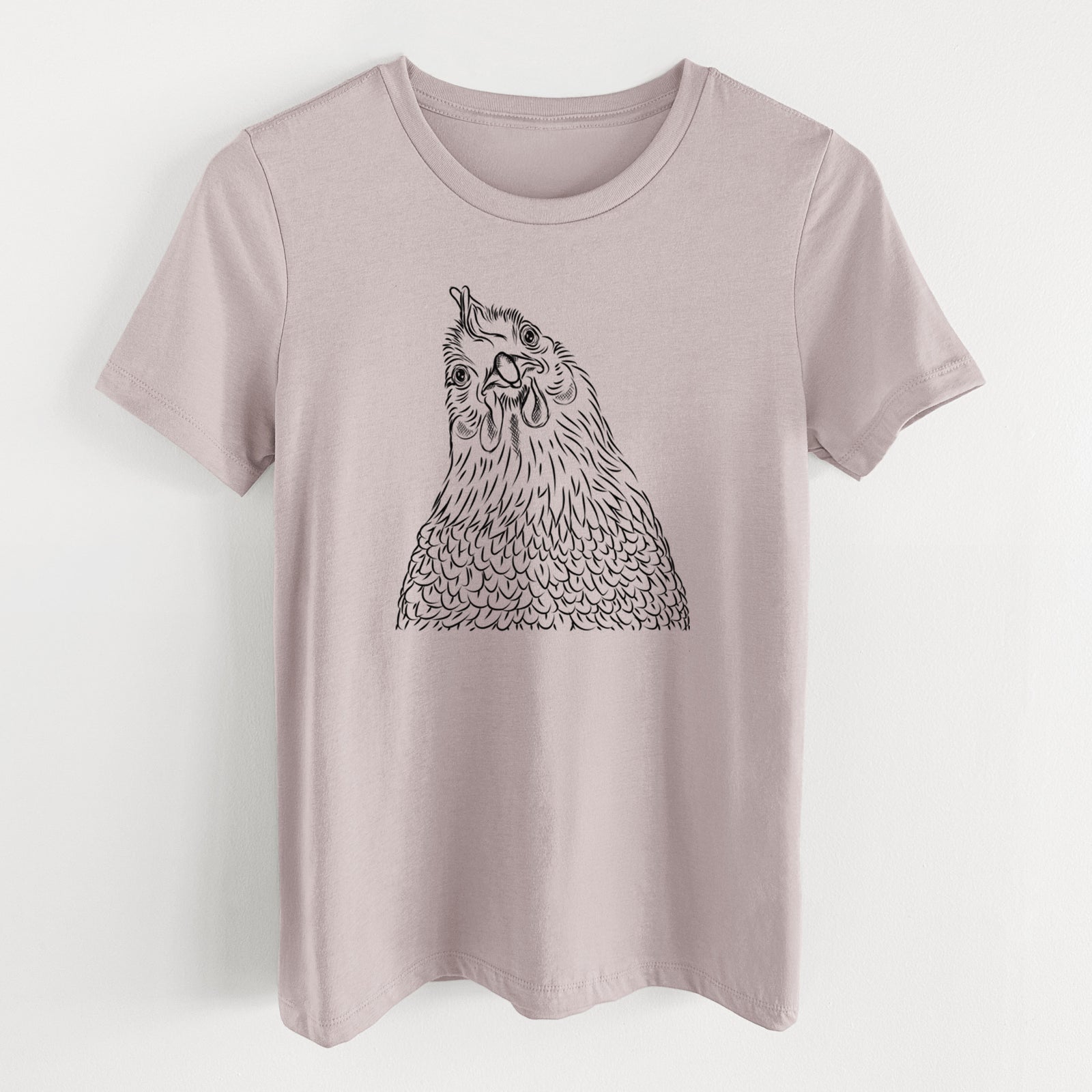 Bare Henrietta the Chicken - Women's Lightweight Relaxed Fit 100% Cotton Crewneck