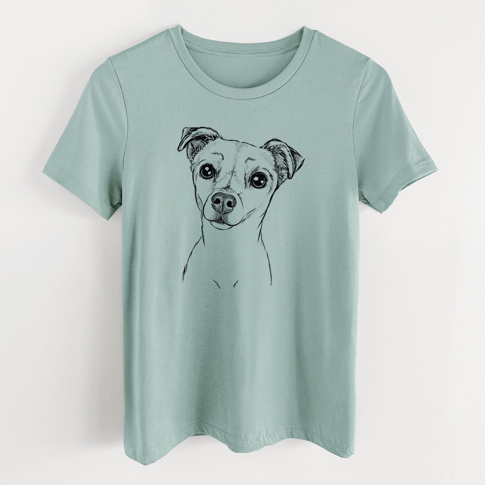 Bare Izzy the Chiweenie - Women's Lightweight Relaxed Fit 100% Cotton Crewneck