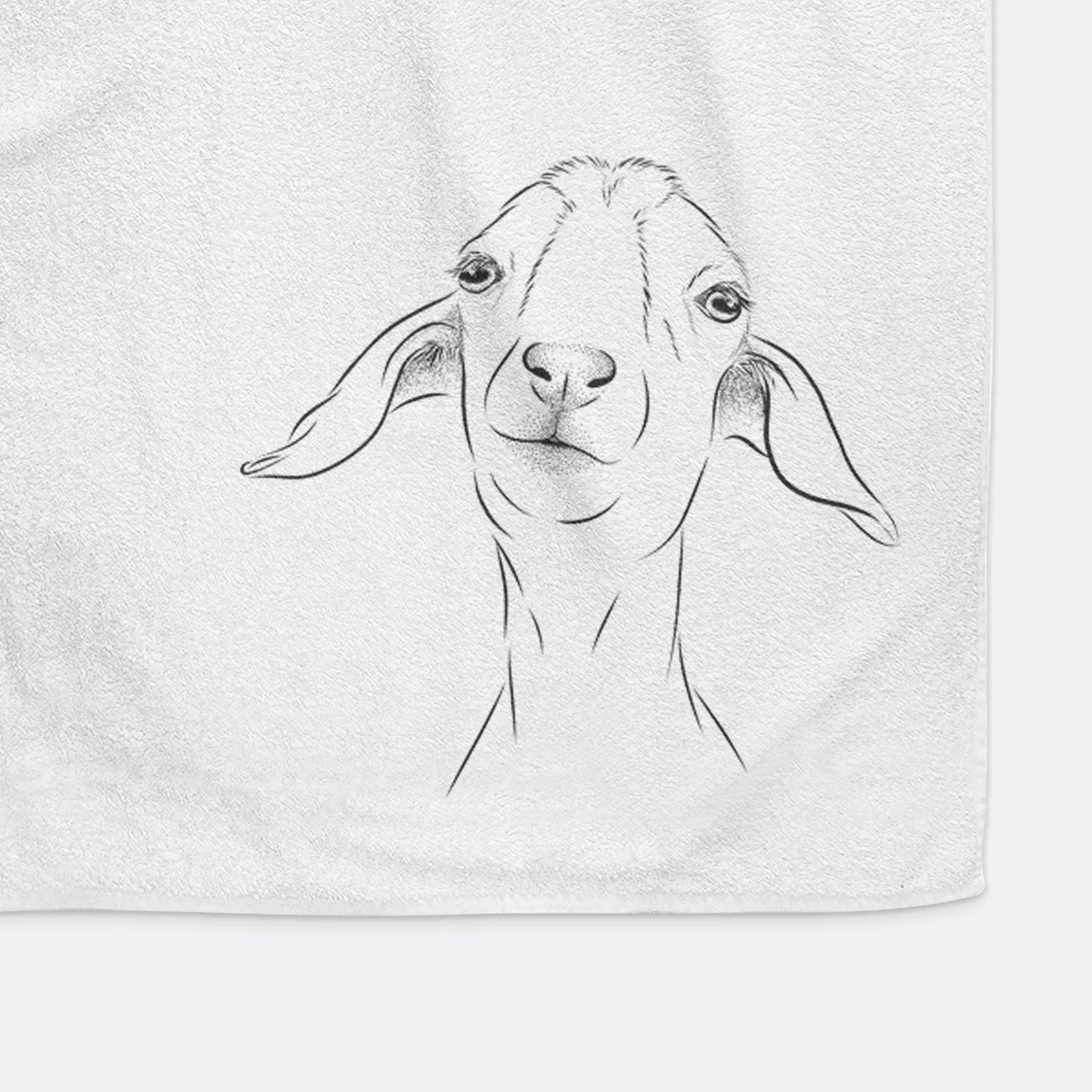 Kara Dune the Spanish Boer Goat Decorative Hand Towel