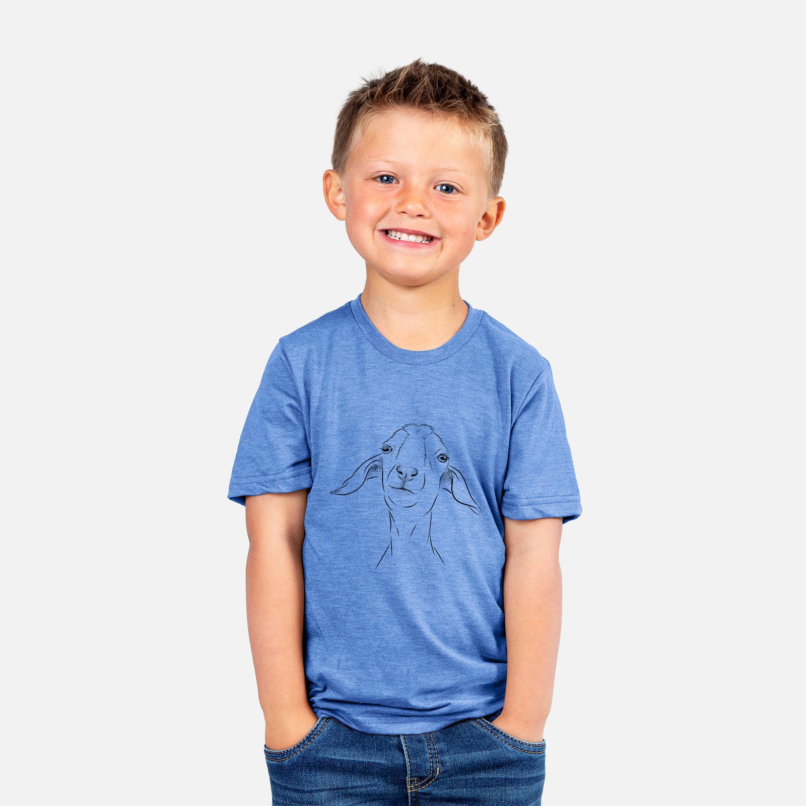 Bare Kara Dune the Spanish Boer Goat - Kids/Youth/Toddler Shirt