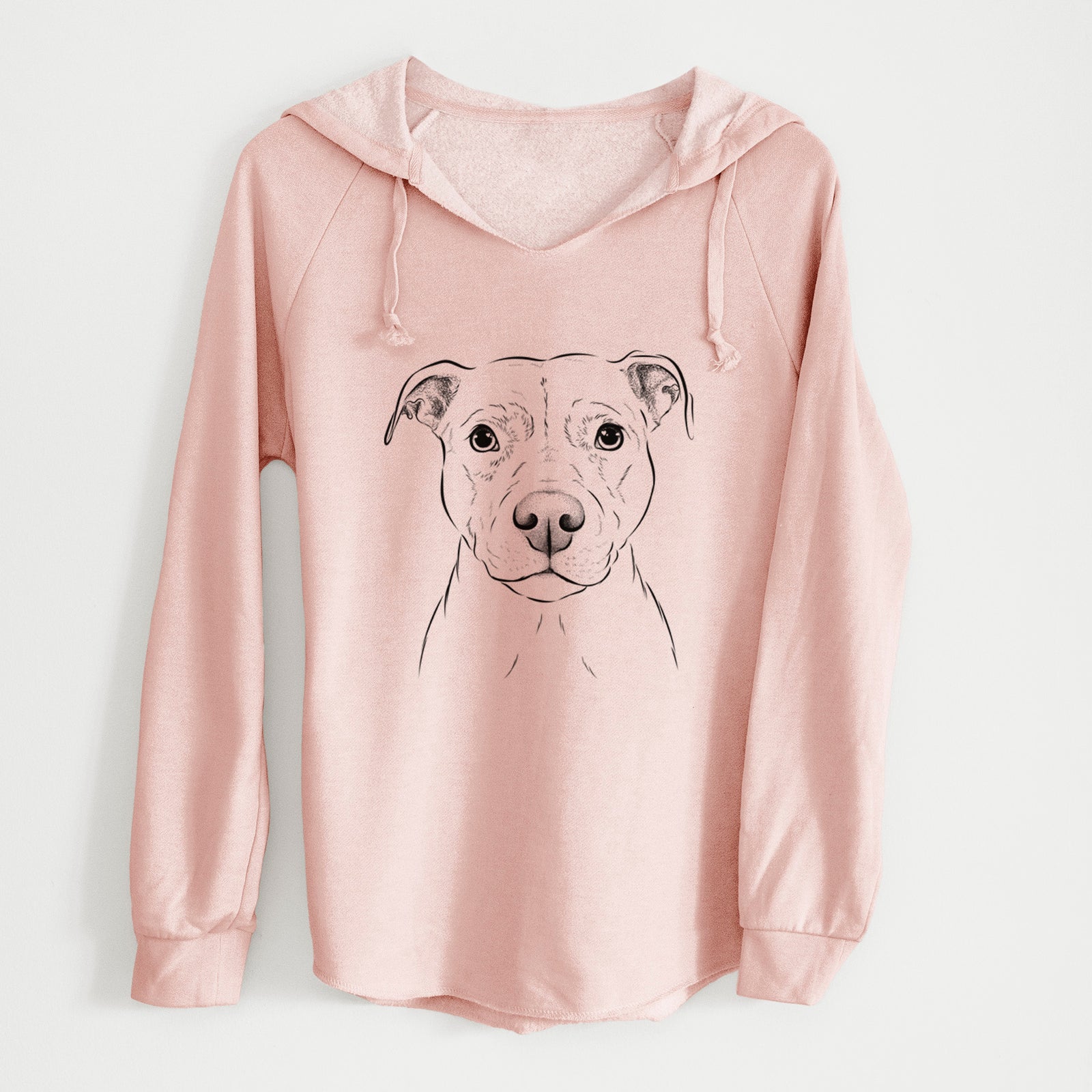 Bare Khaleesi the Pitbull - Cali Wave Hooded Sweatshirt