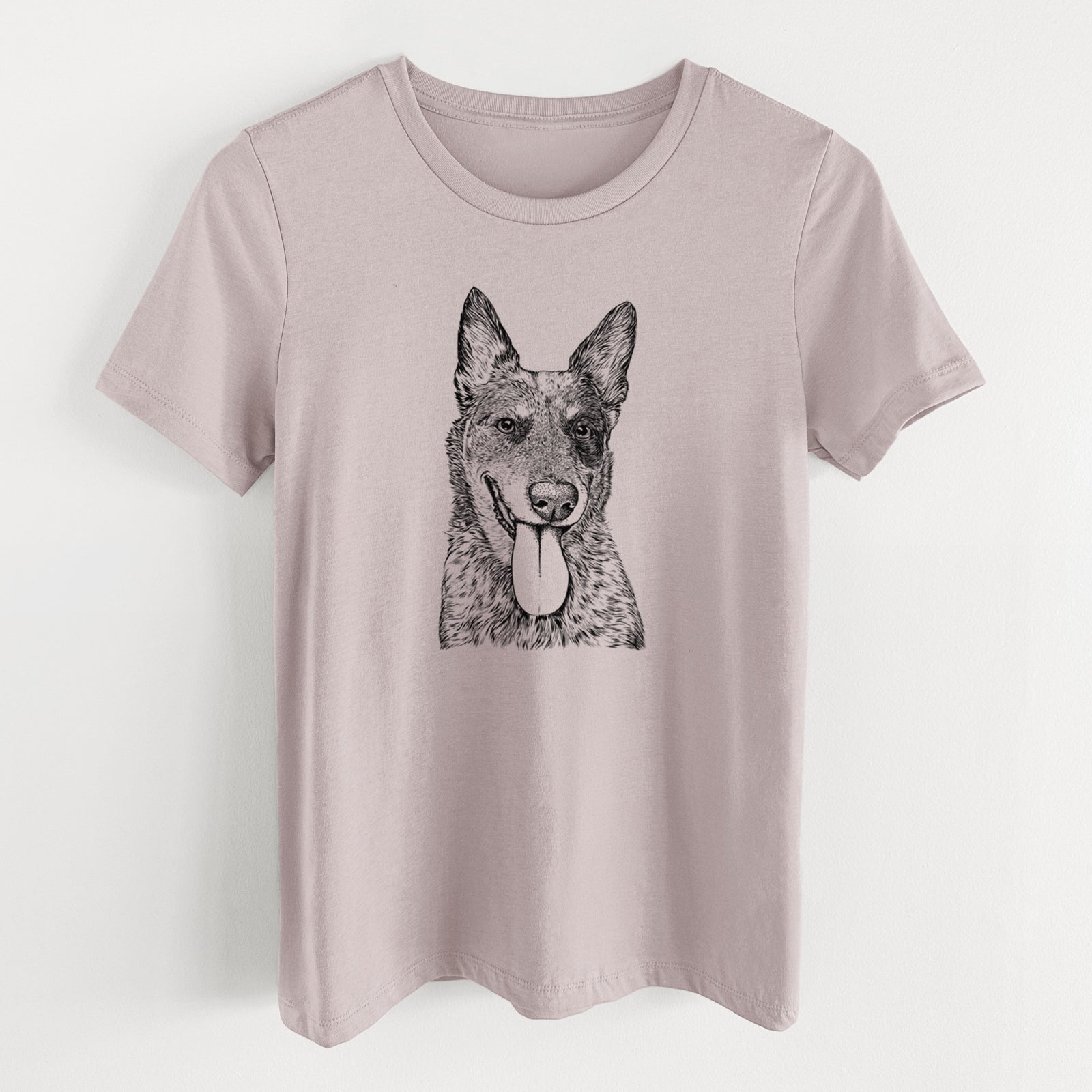 Bare Madison the Blue Heeler - Women's Lightweight Relaxed Fit 100% Cotton Crewneck
