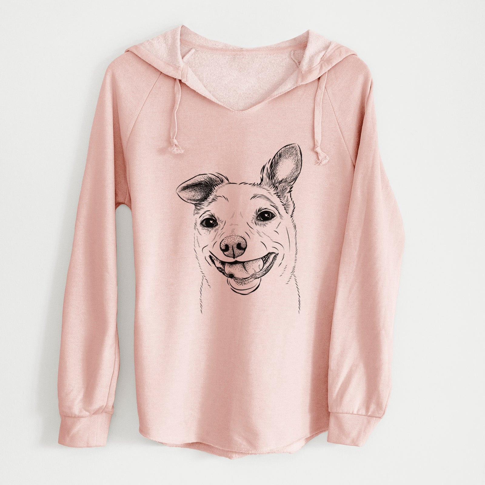 Bare Mortimer the Mixed Breed - Cali Wave Hooded Sweatshirt