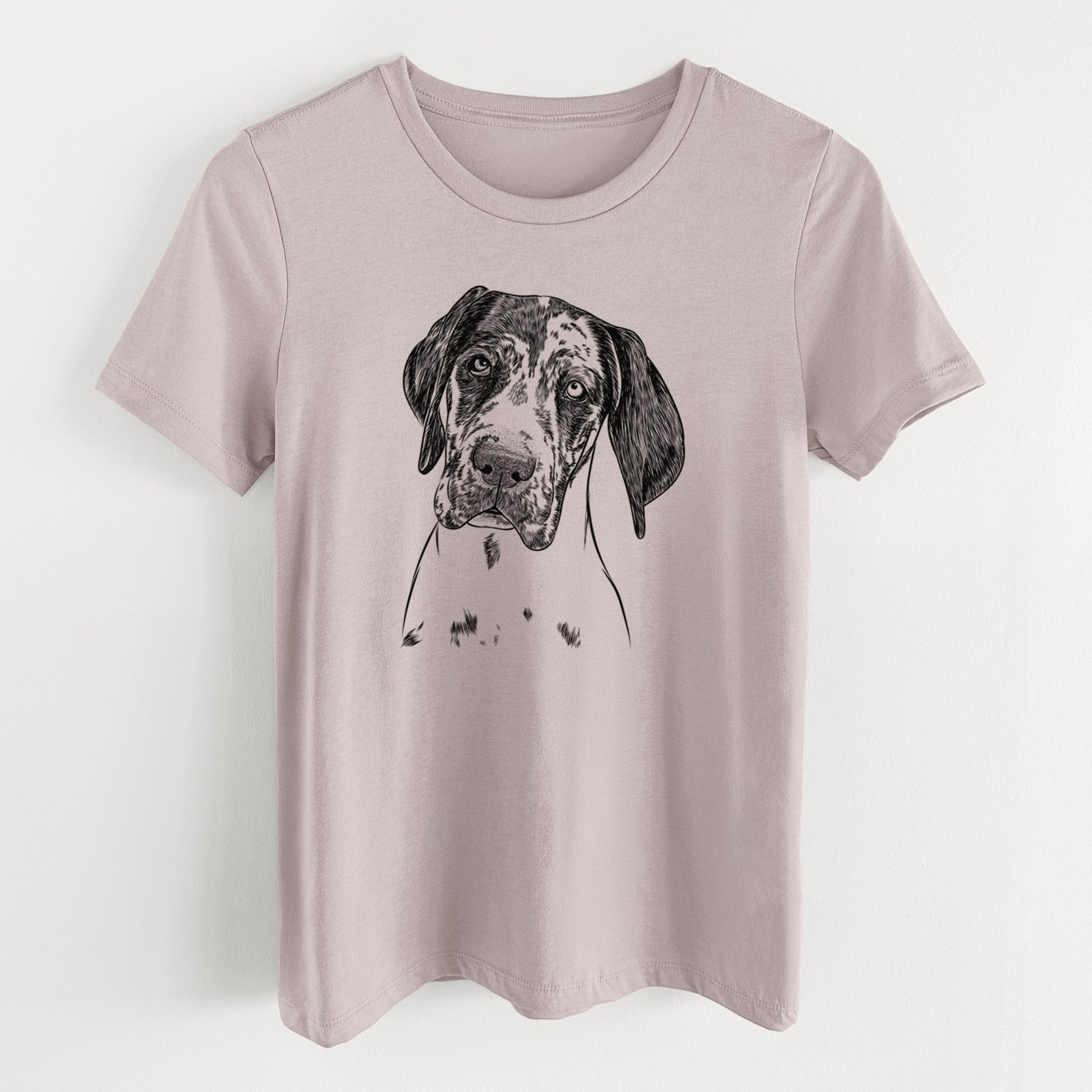 Bare Nyx the Great Dane - Women's Lightweight Relaxed Fit 100% Cotton Crewneck