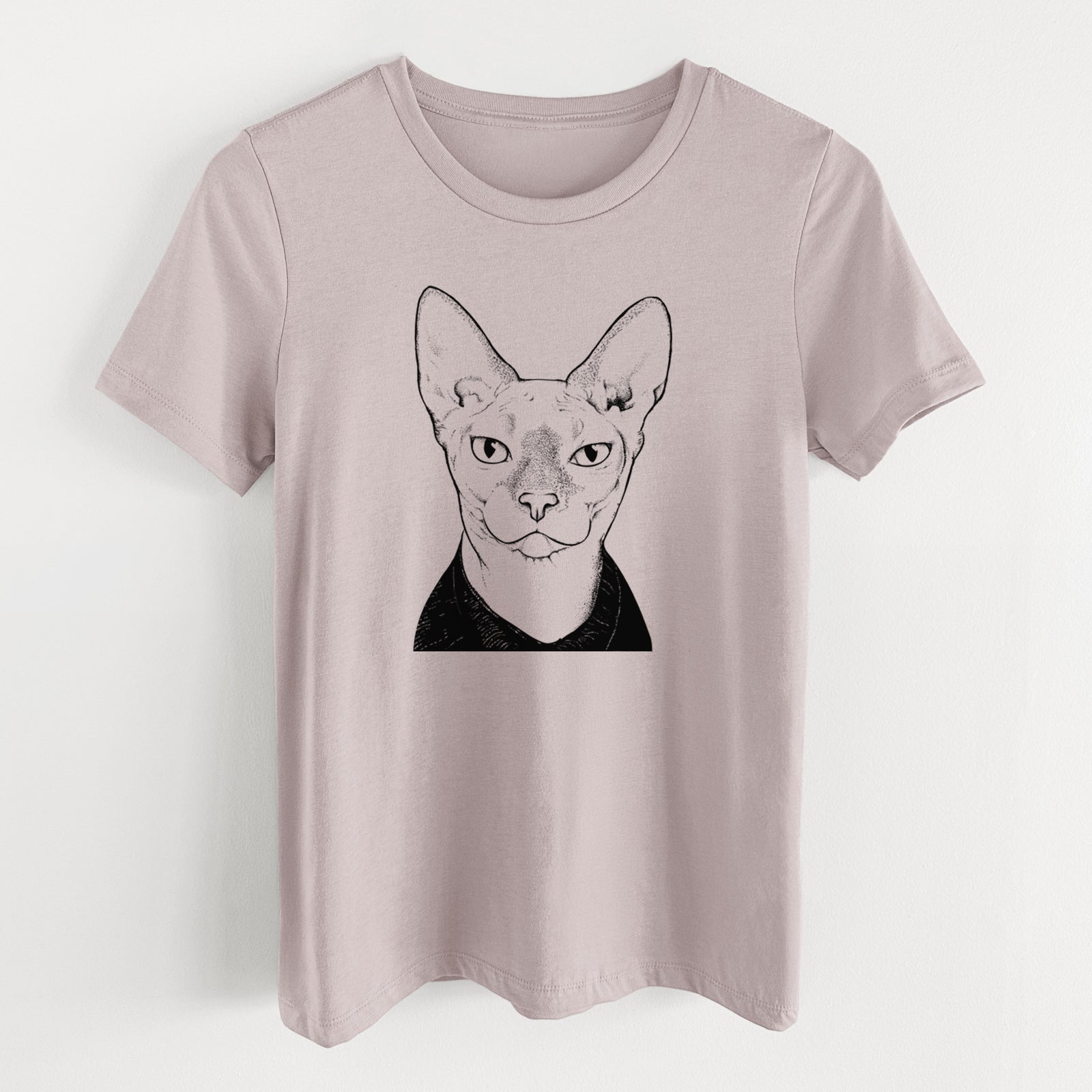 Bare Oliver Watson the Sphynx Cat - Women's Lightweight Relaxed Fit 100% Cotton Crewneck