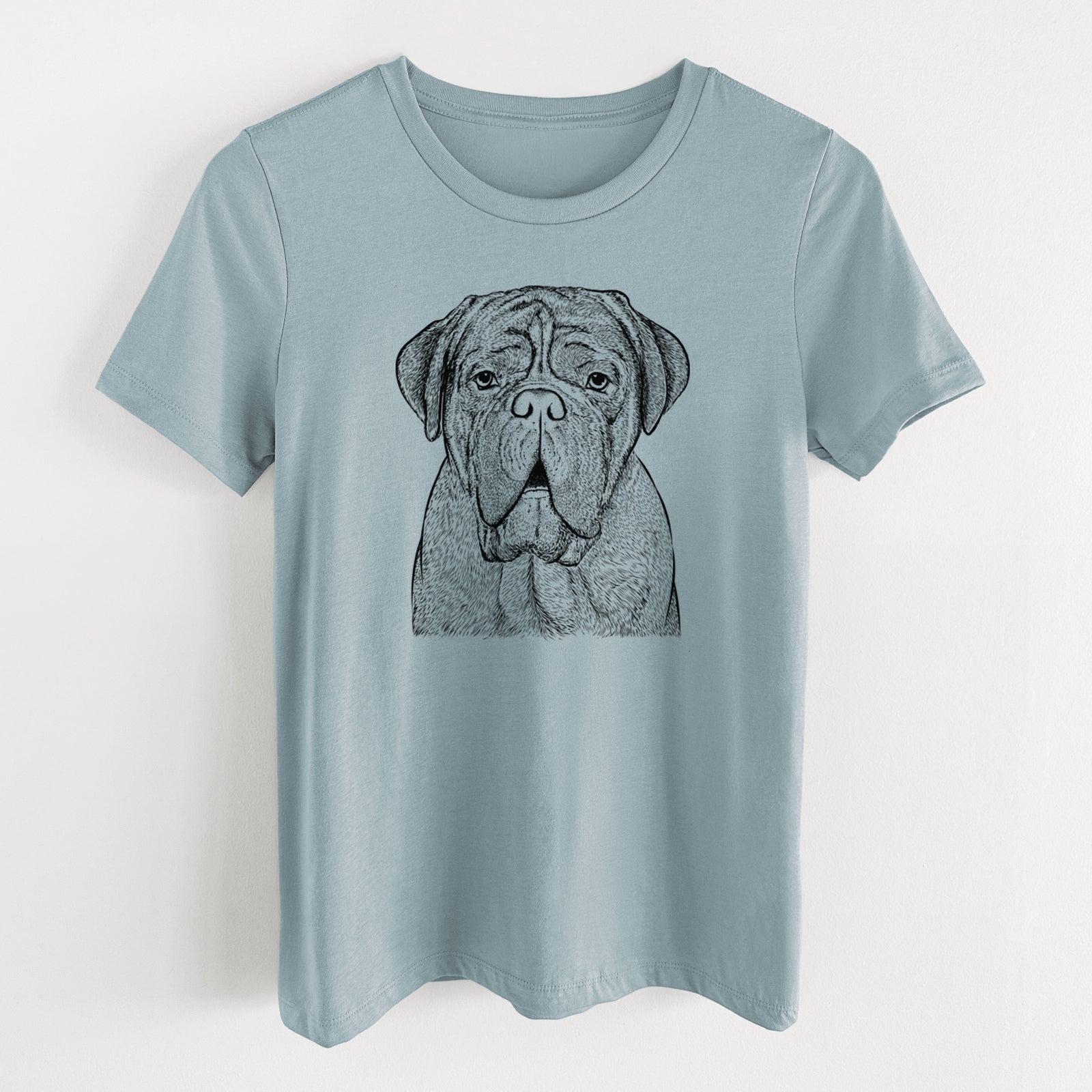 Bare Optimus the Dogue de Bordeaux - Women's Lightweight Relaxed Fit 100% Cotton Crewneck