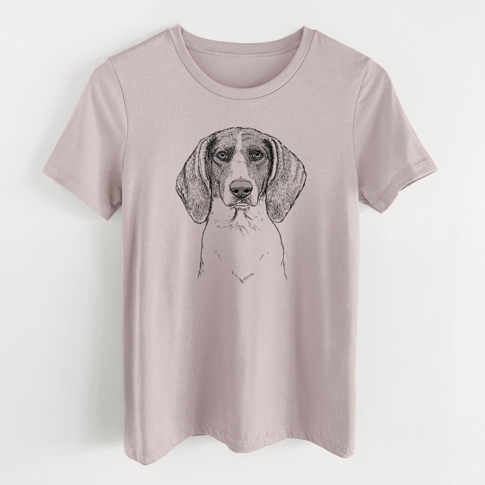 Bare Orin the Treeing Walker Coonhound - Women's Lightweight Relaxed Fit 100% Cotton Crewneck