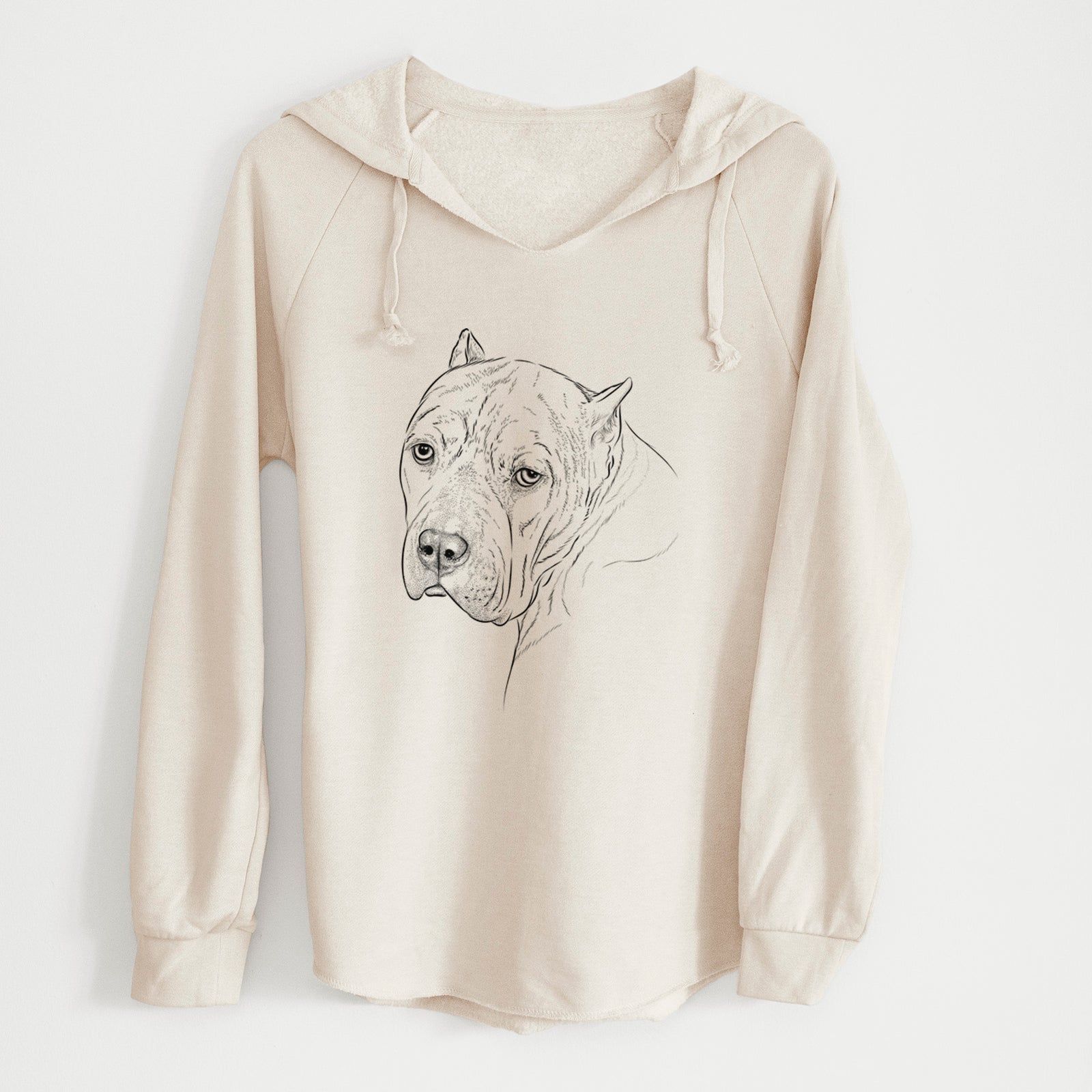 Bare Precious the Staffordshire Terrier - Cali Wave Hooded Sweatshirt