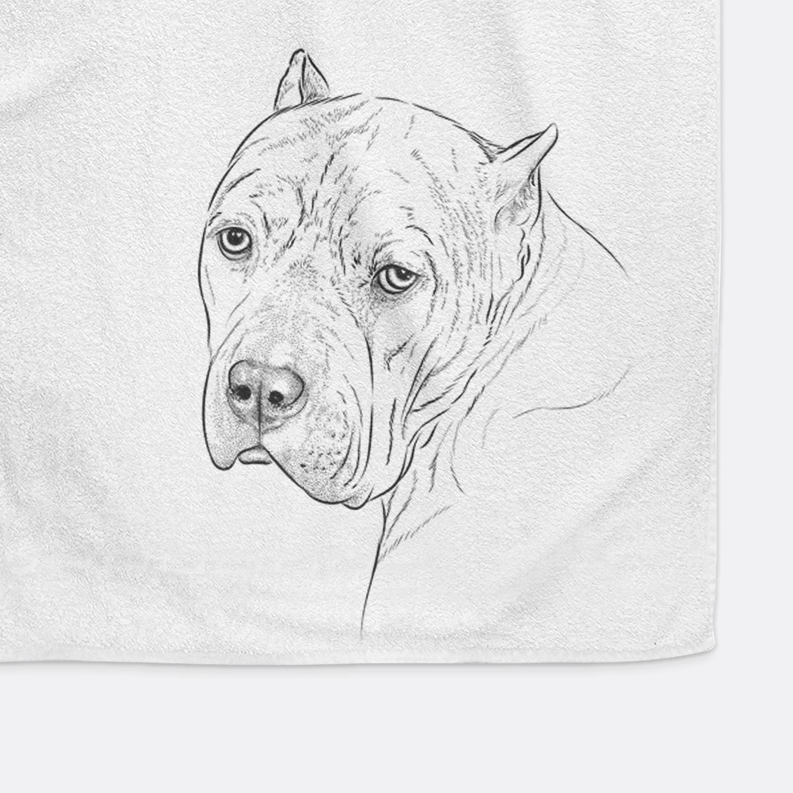 Precious the Staffordshire Terrier Decorative Hand Towel