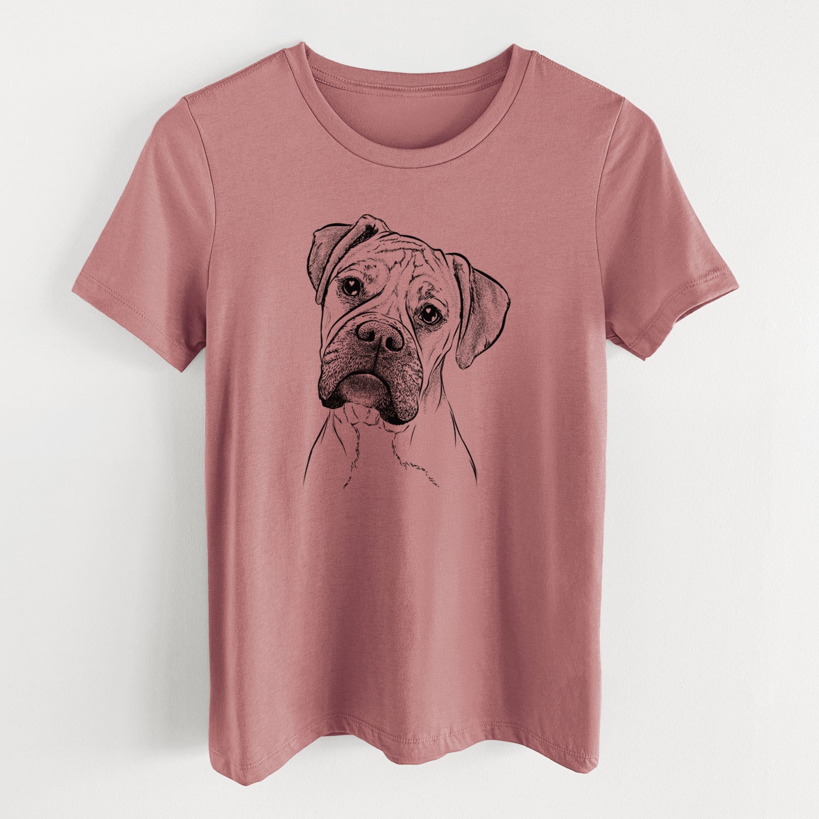 Bare Reuby the Boxer - Women's Lightweight Relaxed Fit 100% Cotton Crewneck
