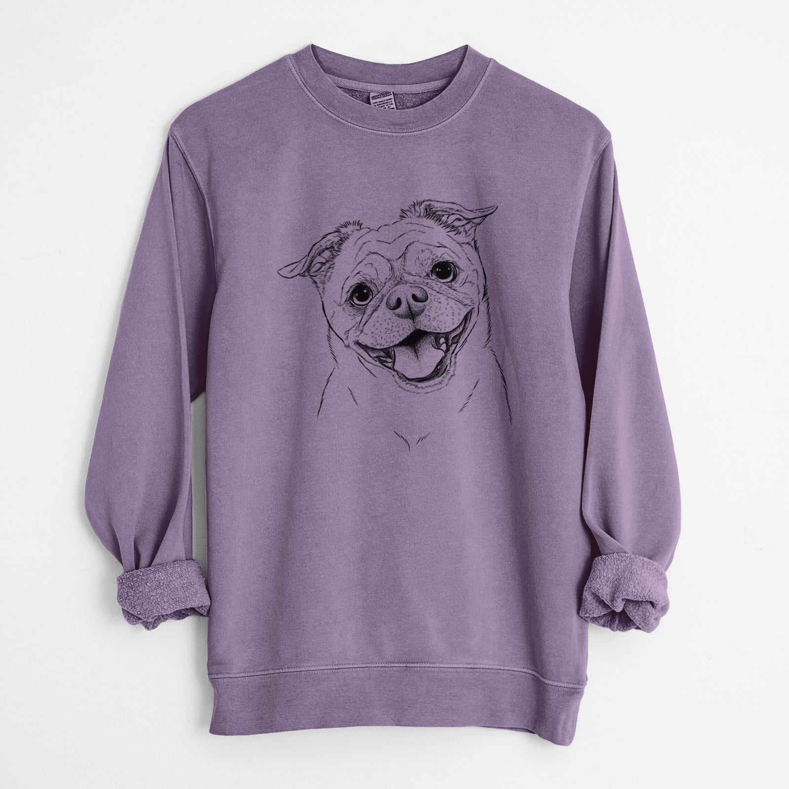 Bare Riley the Chug - Unisex Pigment Dyed Crew Sweatshirt