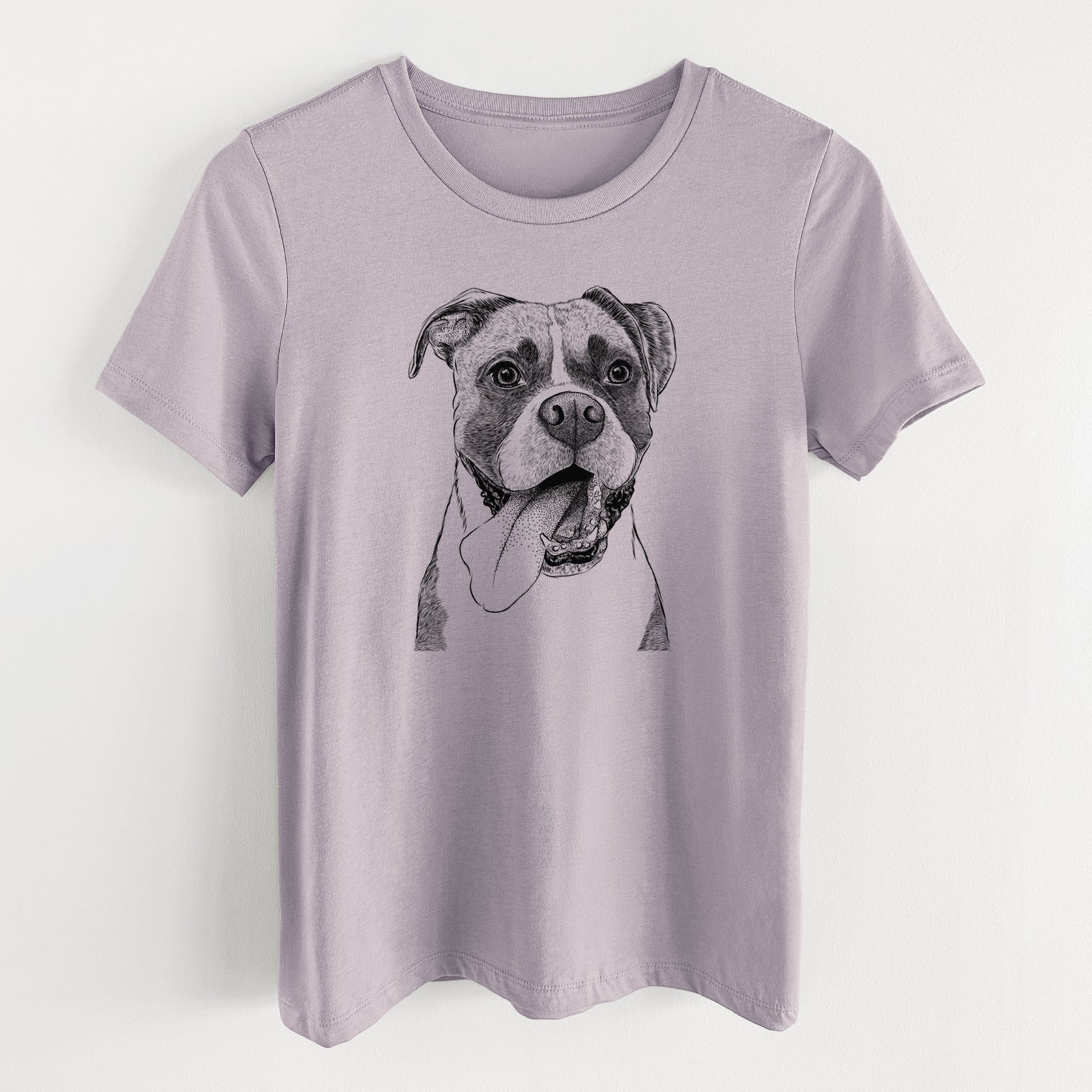 Bare Tuckeroo the Boxer - Women's Lightweight Relaxed Fit 100% Cotton Crewneck