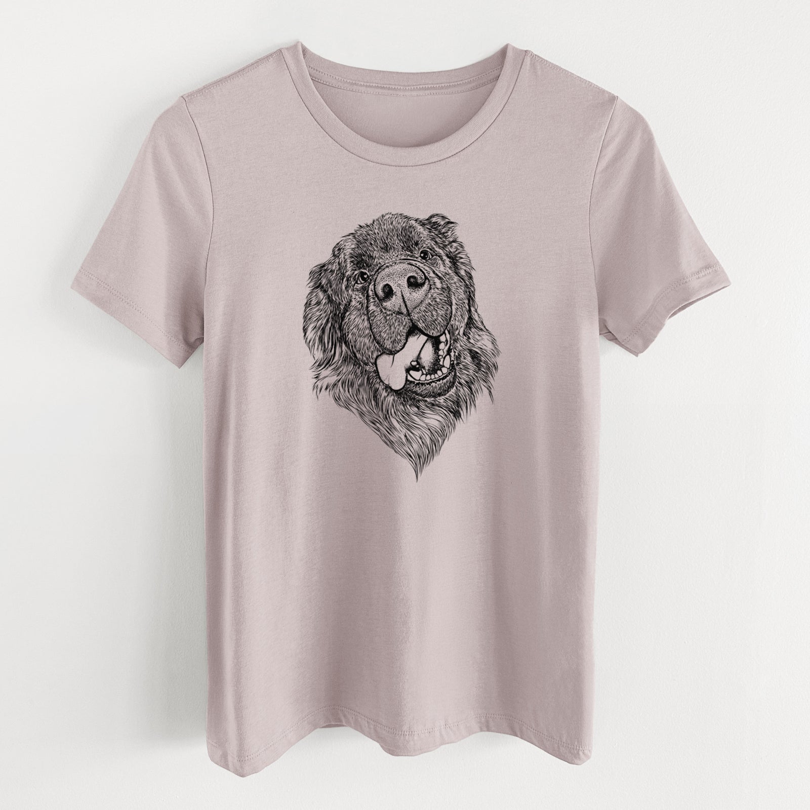 Bare Tuna the Newfoundland - Women's Lightweight Relaxed Fit 100% Cotton Crewneck