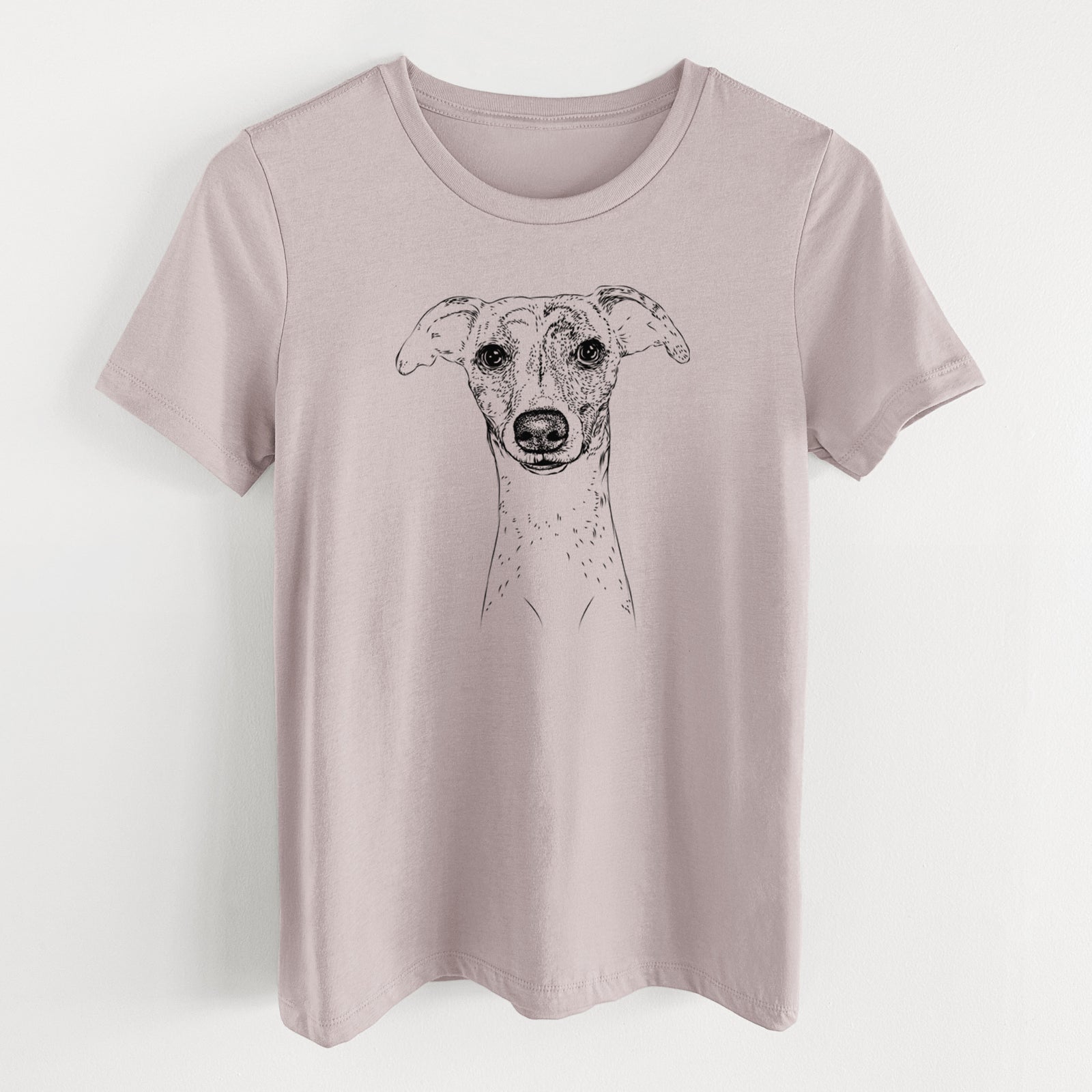 Bare Twiggy the Whippet - Women's Lightweight Relaxed Fit 100% Cotton Crewneck