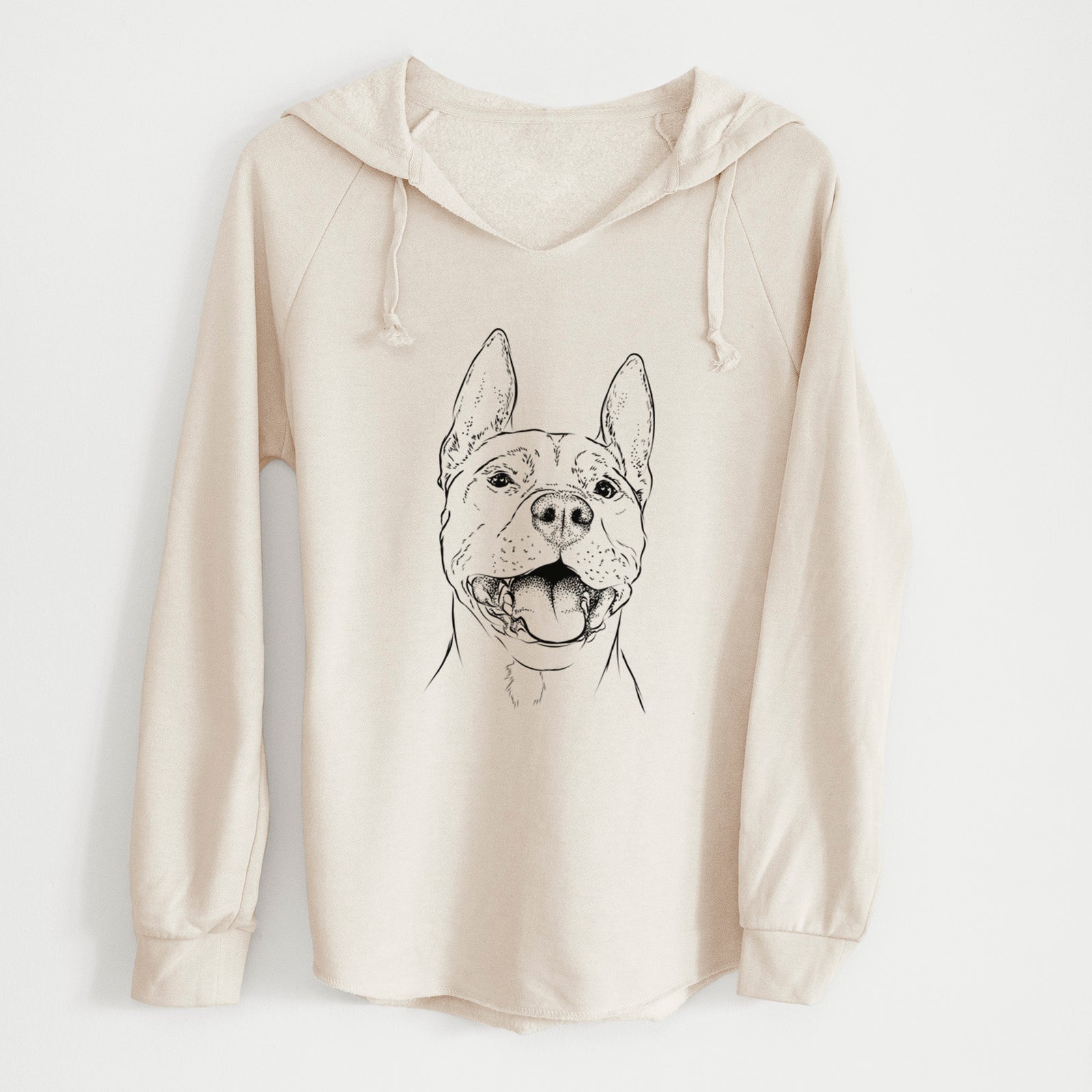 Bare Wally the Pitbull - Cali Wave Hooded Sweatshirt