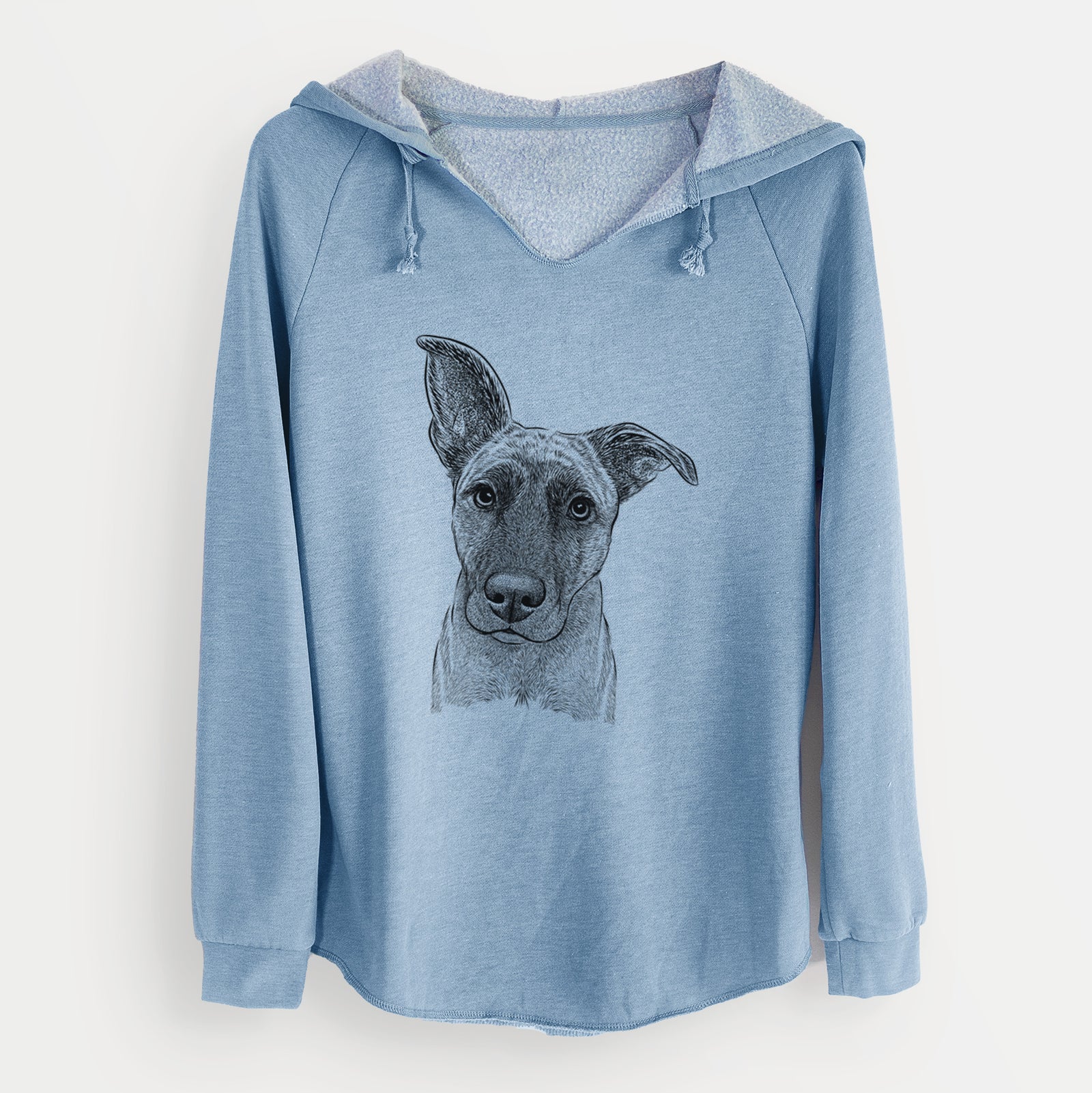 Bare Zoey the Mixed Breed - Cali Wave Hooded Sweatshirt