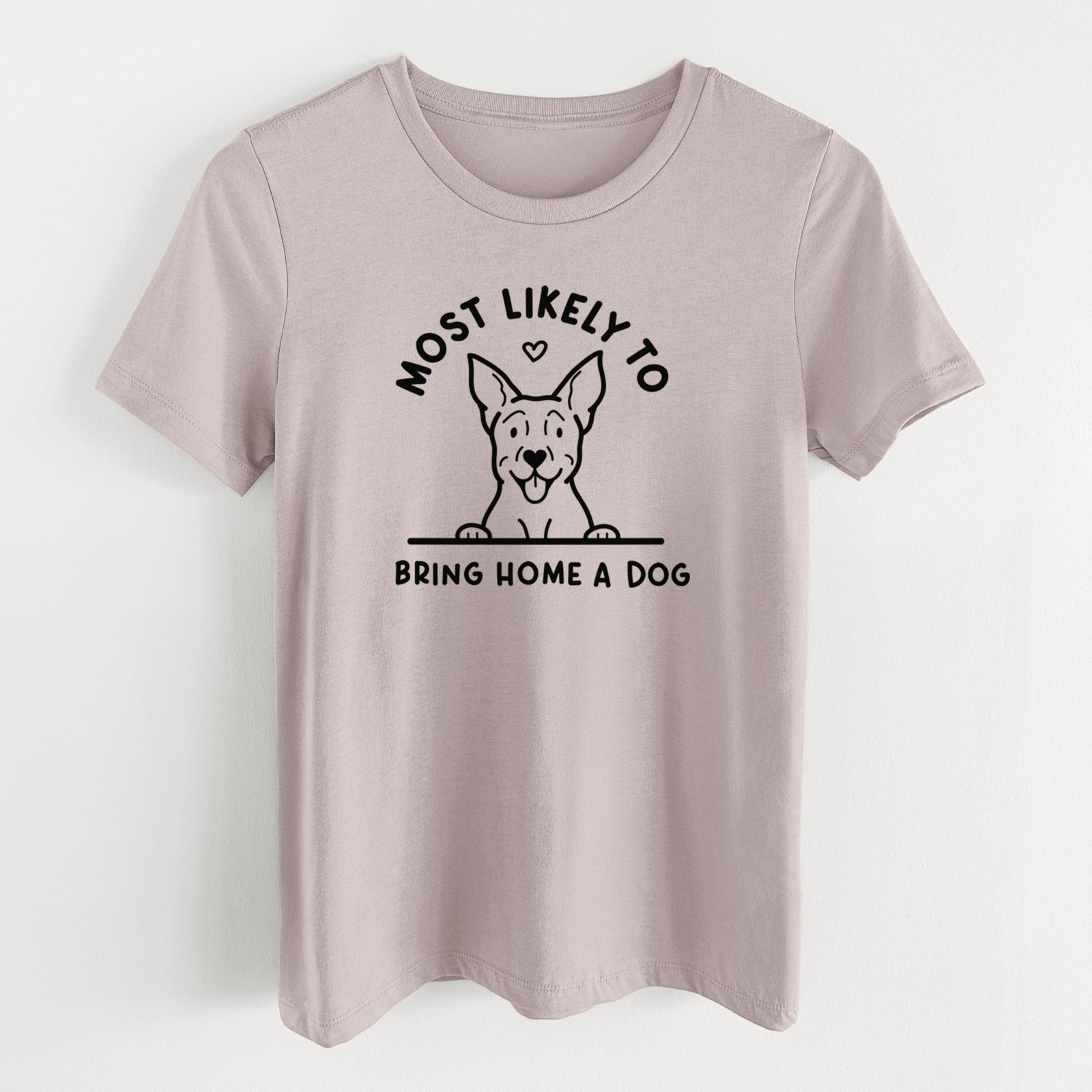Most Likely to Bring Home a Dog - Carolina Dog - Women's Lightweight Relaxed Fit 100% Cotton Crewneck