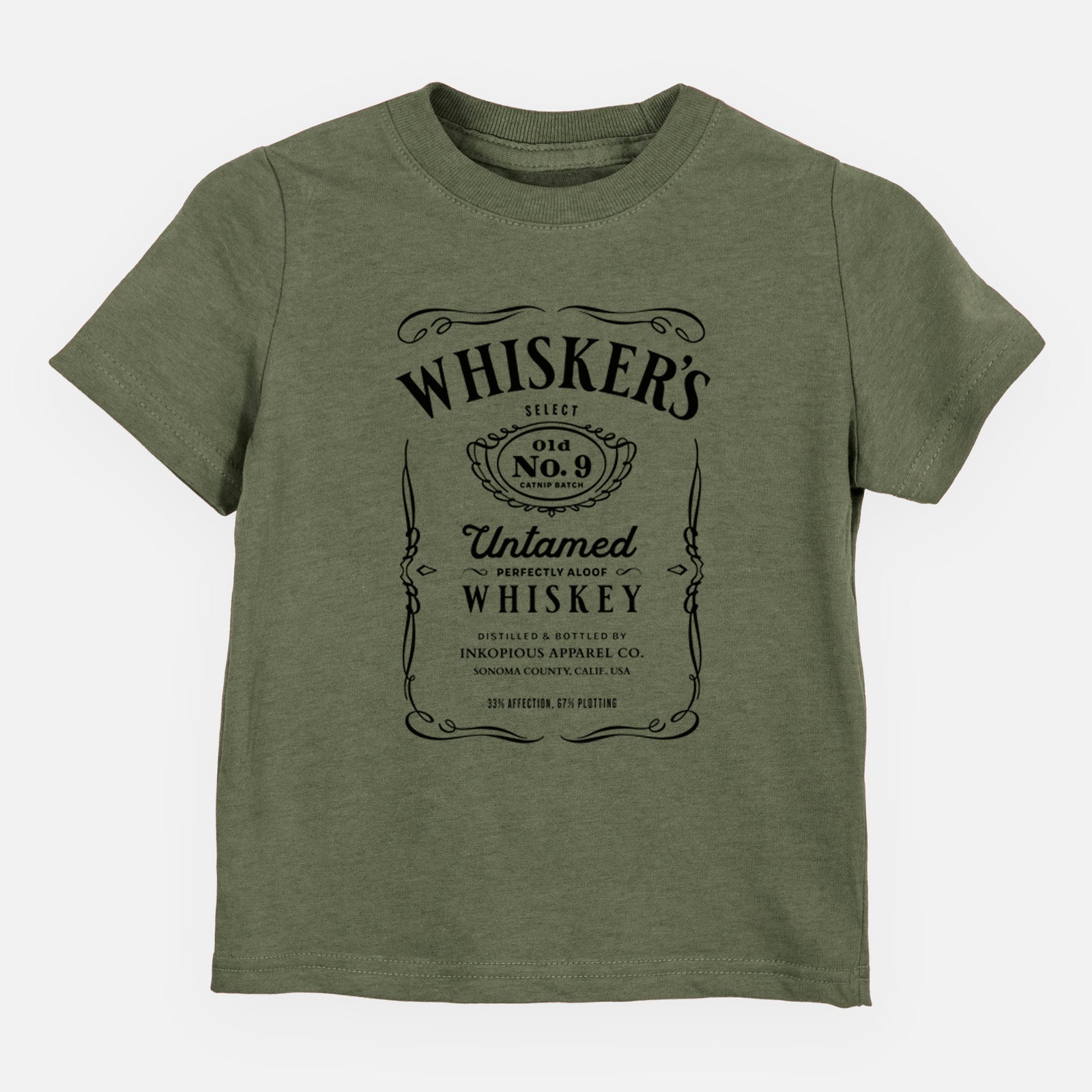Whisker’s No. 9 – Untamed Whiskey - Kids/Youth/Toddler Shirt