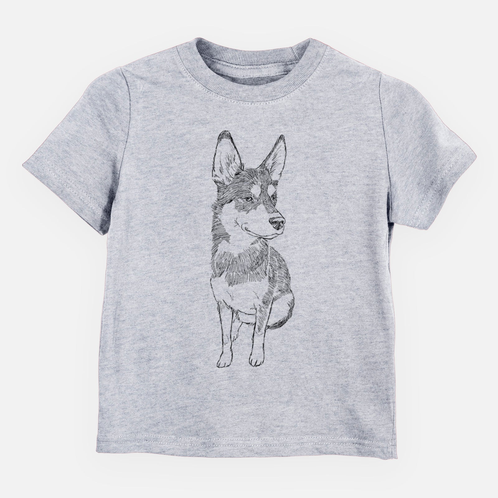 Doodled Ellie the Husky Mix - Kids/Youth/Toddler Shirt