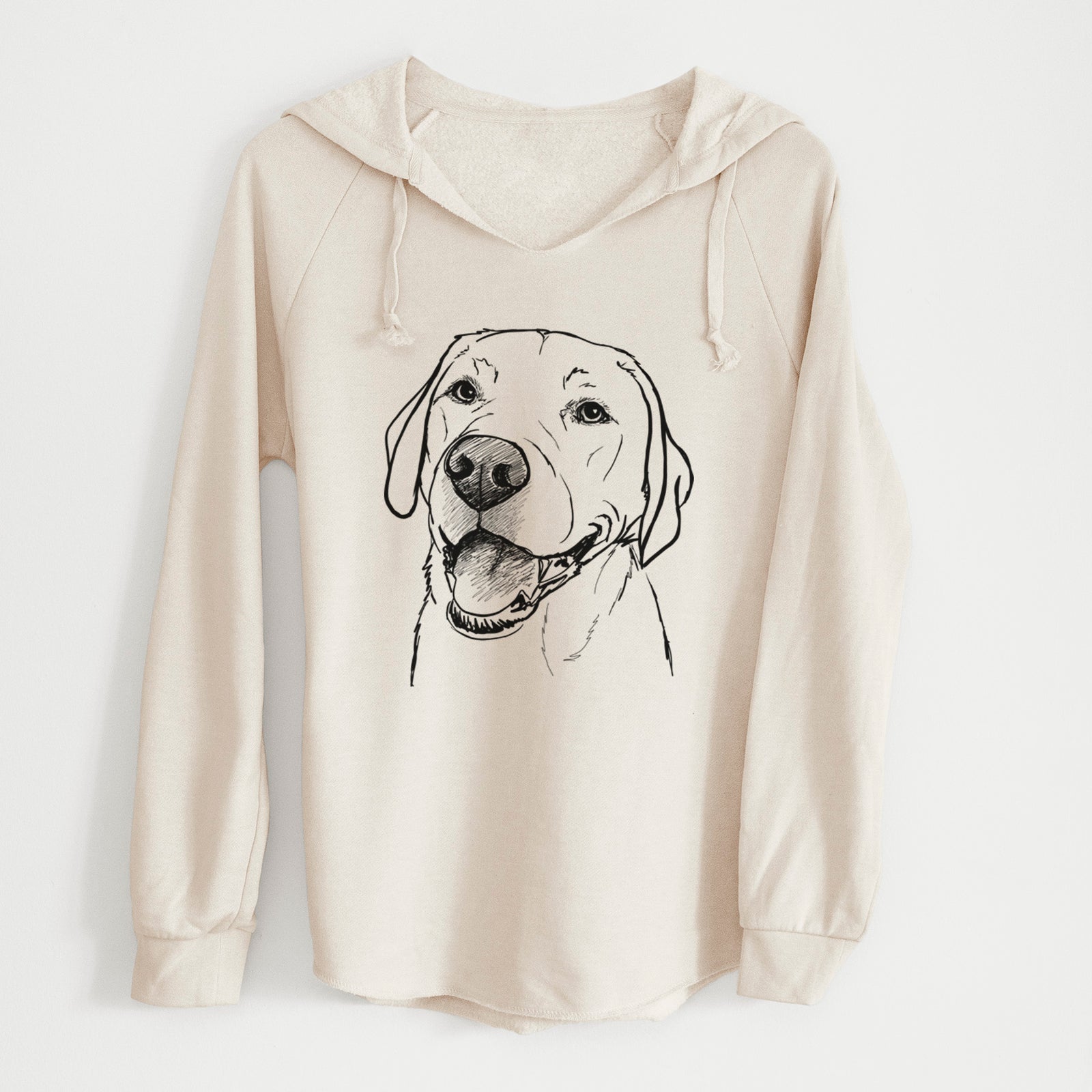 Doodled Jimmy the Larbrador Retriever - Cali Wave Hooded Sweatshirt