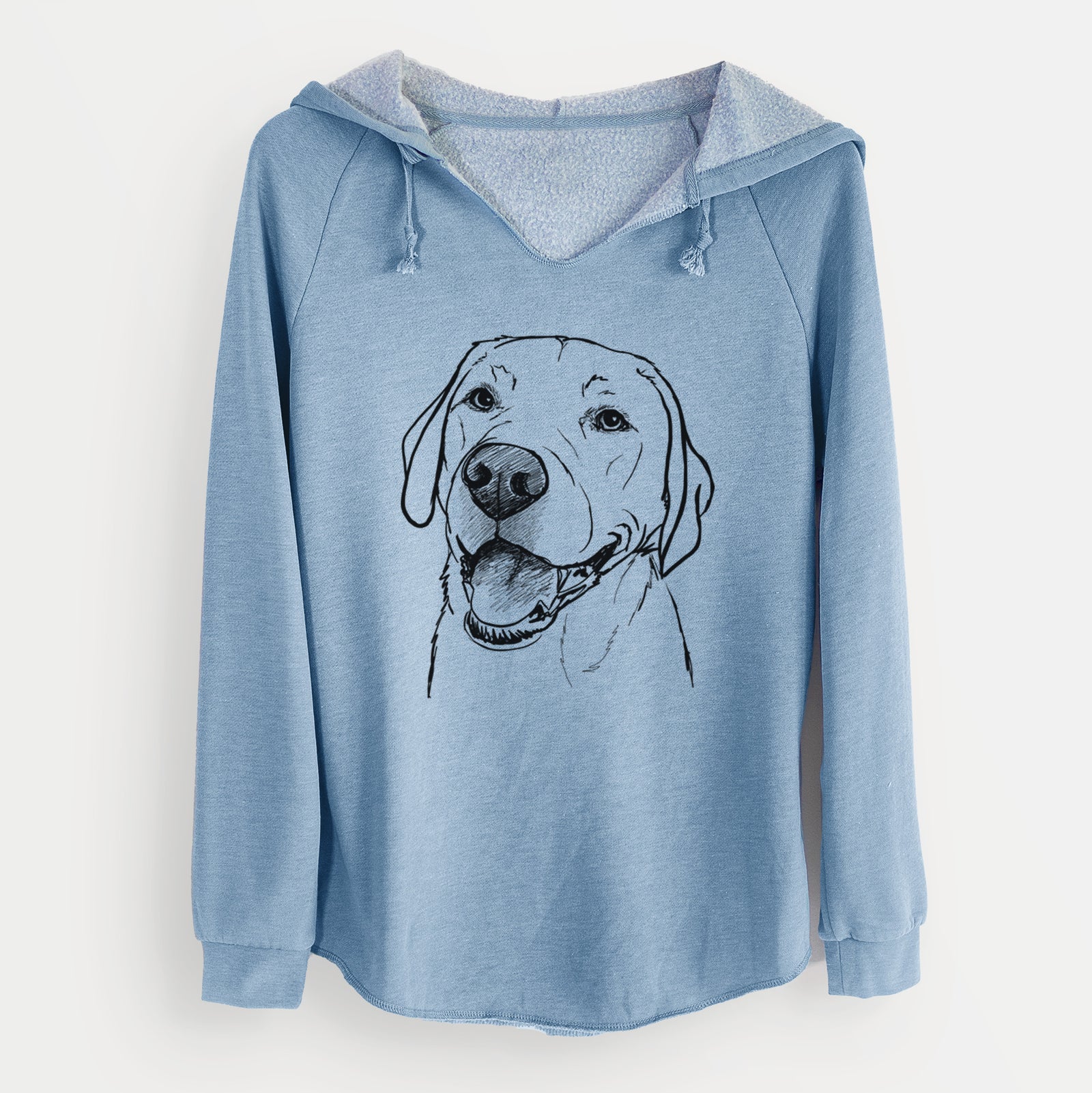 Doodled Jimmy the Larbrador Retriever - Cali Wave Hooded Sweatshirt