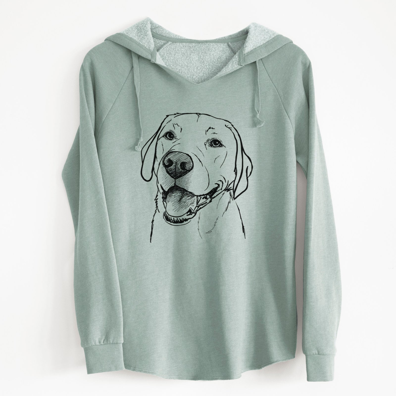 Doodled Jimmy the Larbrador Retriever - Cali Wave Hooded Sweatshirt