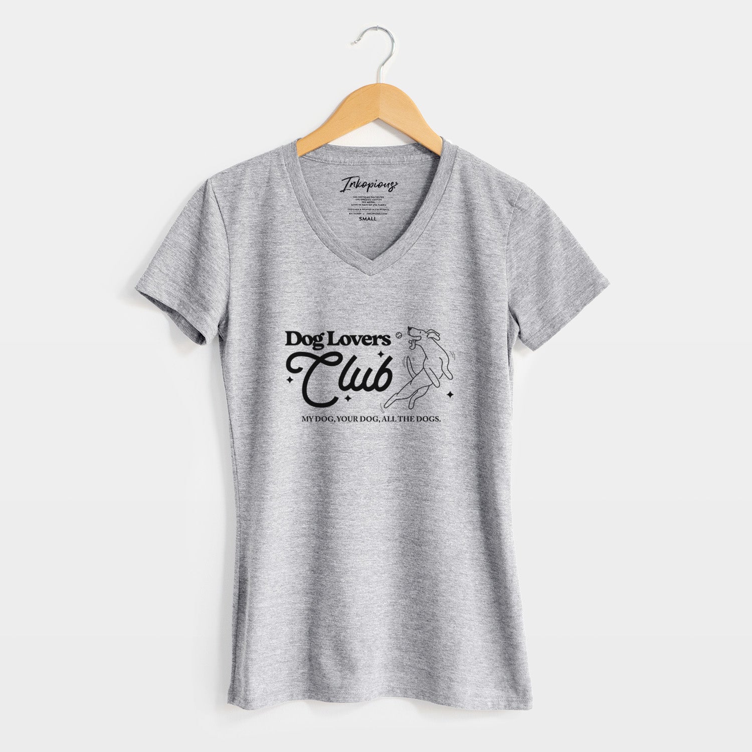 Dog Lovers Club - Women's Perfect V-neck Shirt