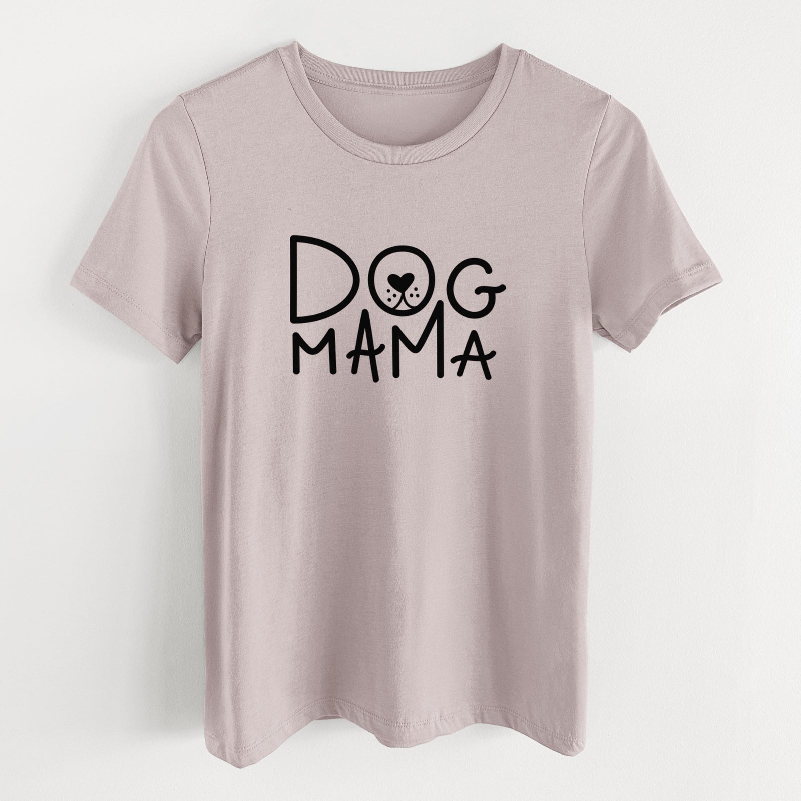 Dog Mama - Women's Lightweight Relaxed Fit 100% Cotton Crewneck