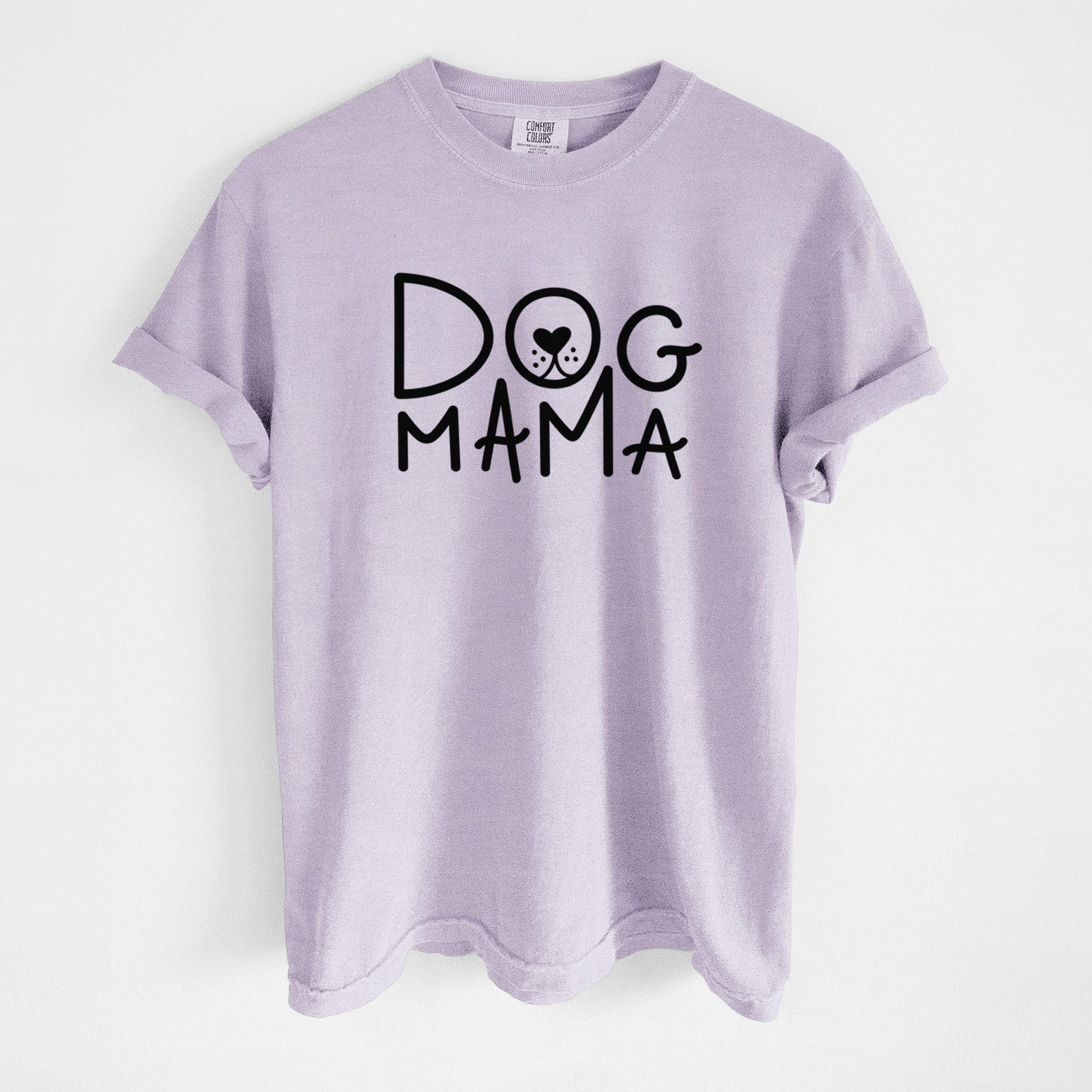 Dog Mama - Unisex Comfort Colors Garment-Dyed Heavyweight T-shirt in Orchid